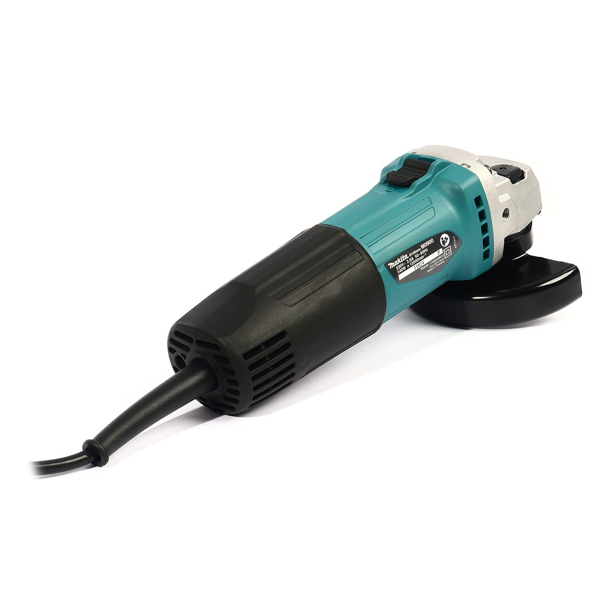 MAKITA เครื่องเจียรไฟฟ้า ขนาด 4 นิ้ว กำลังไฟ 540 วัตต์ รุ่น M0900B วามเร็วรอบตัวเปล่า 12,000 รอบ/นาที สวิตช์สไลด์ (มากีต้า : MT-Series)