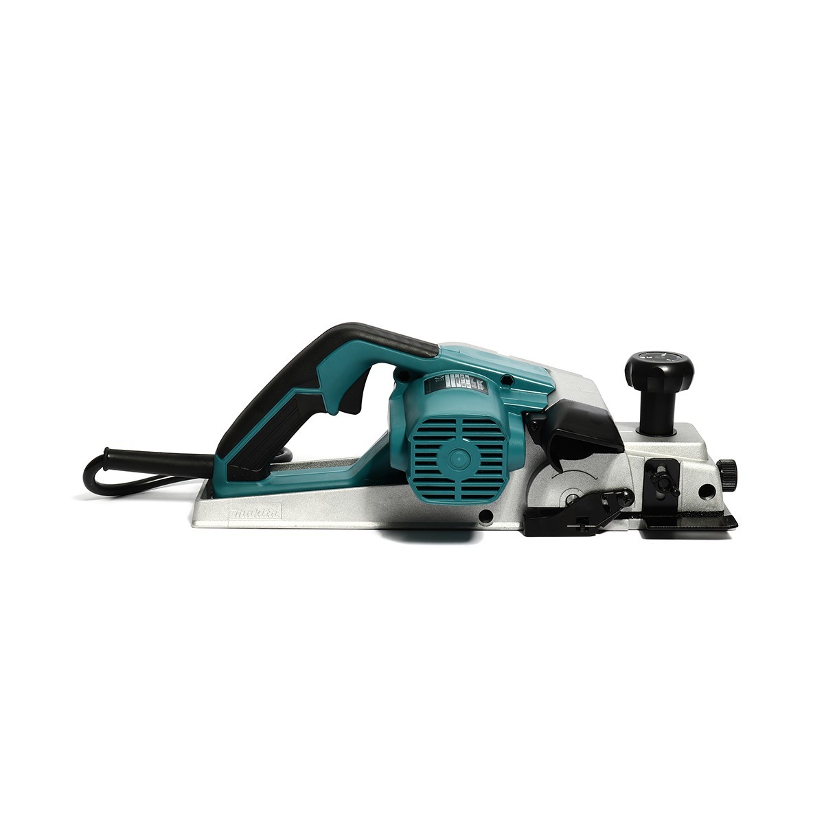MAKITA กบไสไม้ไฟฟ้า ขนาด 3-1/4 นิ้ว (82 มม.) กำลังไฟ 750 วัตต์ รุ่น M1100KX1B กบกินเนื้อไม้ลึก 3 มม. ความเร็วรอบตัวเปล่า 18,000 รอบ/นาที (มา