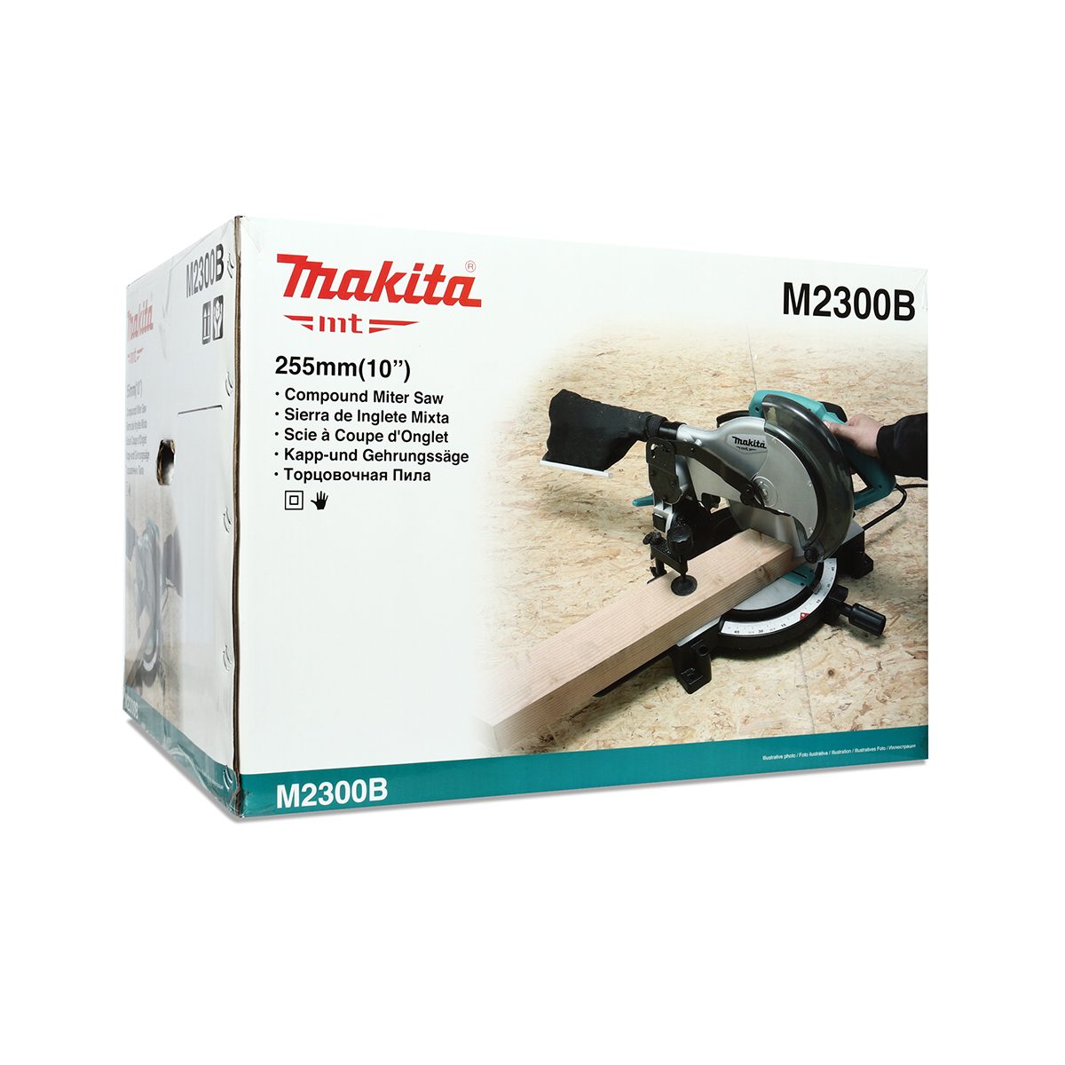 MAKITA แท่นเลื่อยตัดองศา ขนาด 10 นิ้ว (255 มม.) กำลังไฟ 1,500 วัตต์ รุ่น M2300B ความเร็วรอบ 4,200 รอบ/นาที (มากีต้า)
