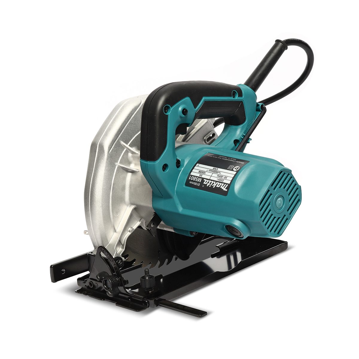 MAKITA เลื่อยวงเดือน กำลังไฟ 1,050 วัตต์ ขนาด 7-1/4นิ้ว (185 มม.) รุ่น M5801B ความเร็วรอบตัวเปล่า 4,900 รอบ/นาที (มากีต้า : MT-Series)
