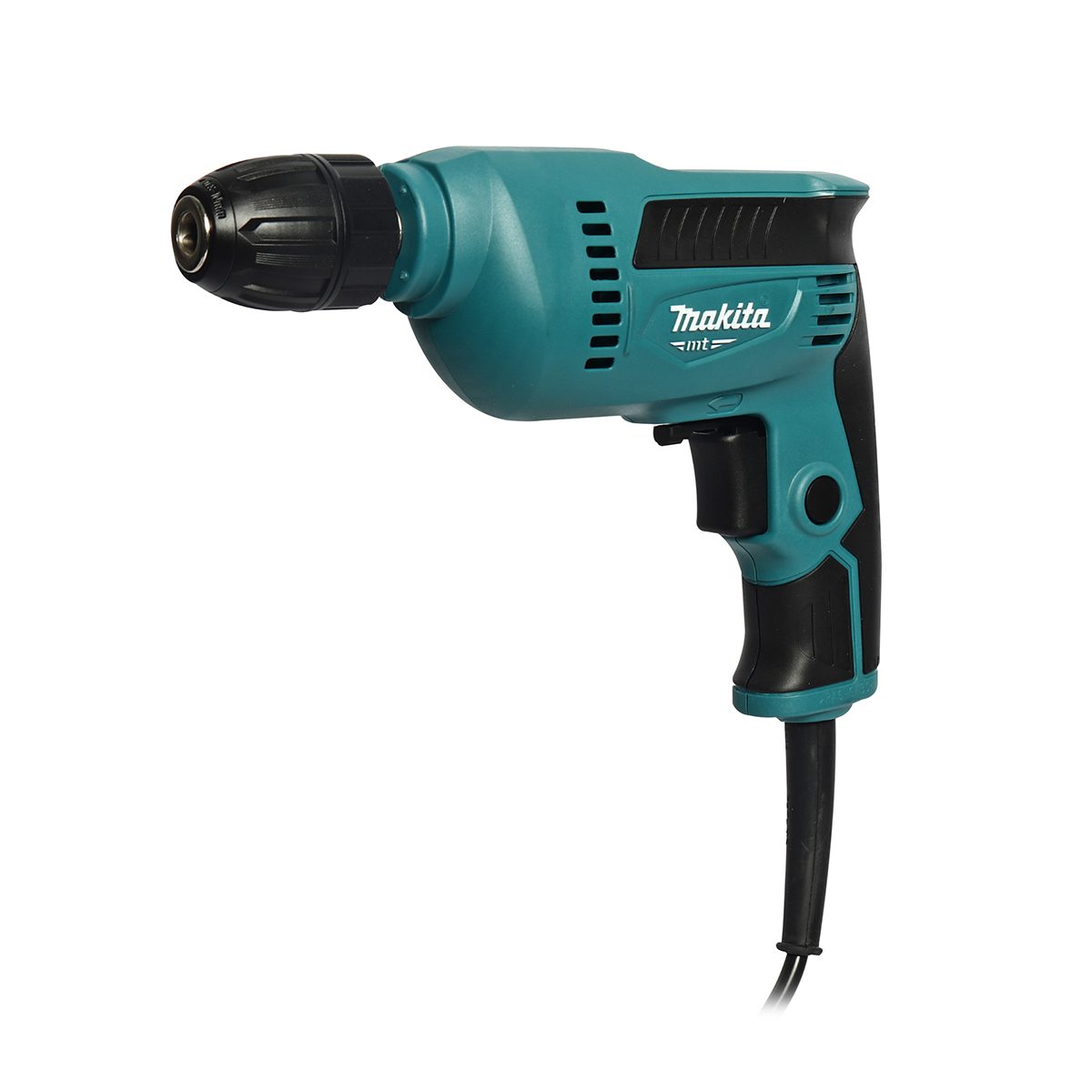 MAKITA สว่านไฟฟ้า ขนาด 3/8 นิ้ว กำลังไฟ 450 วัตต์ รุ่น M6002B เจาะเหล็ก 10 มม. เจาะไม้ 25 มม. ความเร็วรอบตัวเปล่า 0-3,000 รอบ/นาที ฉนวนสองชั
