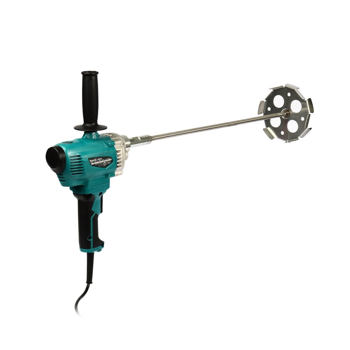 MAKITA เครื่องผสมสีไฟฟ้า ขนาด 165 มม. (6-1/2 นิ้ว) กำลังไฟ 800 วัตต์ รุ่น M6600XB ความเร็วรอบตัวเปล่าสูงสุด 0-700 รอบ/นาที มีฉนวนสองชั้น สาม