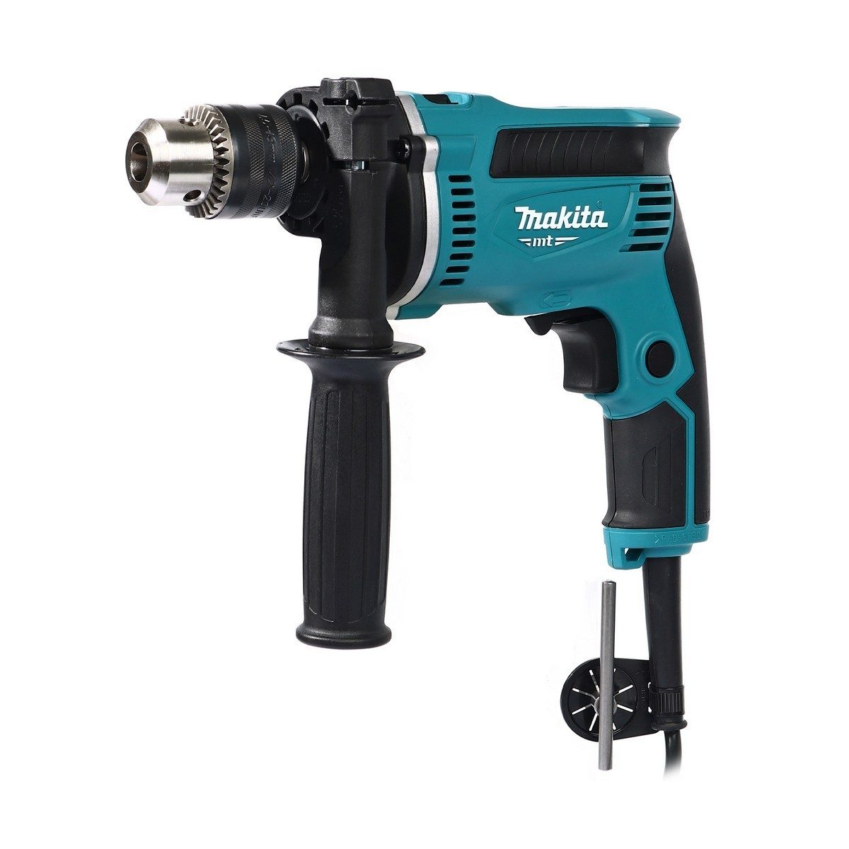 MAKITA สว่านกระแทกไฟฟ้า ขนาด 13 มม. (1/2 นิ้ว) กำลังไฟ 430 วัตต์ รุ่น M8103KX5B ความเร็วรอบ 0 - 3,000 รอบ/นาที พร้อมอุปกรณ์เสริม 74 ชิ้น (มา