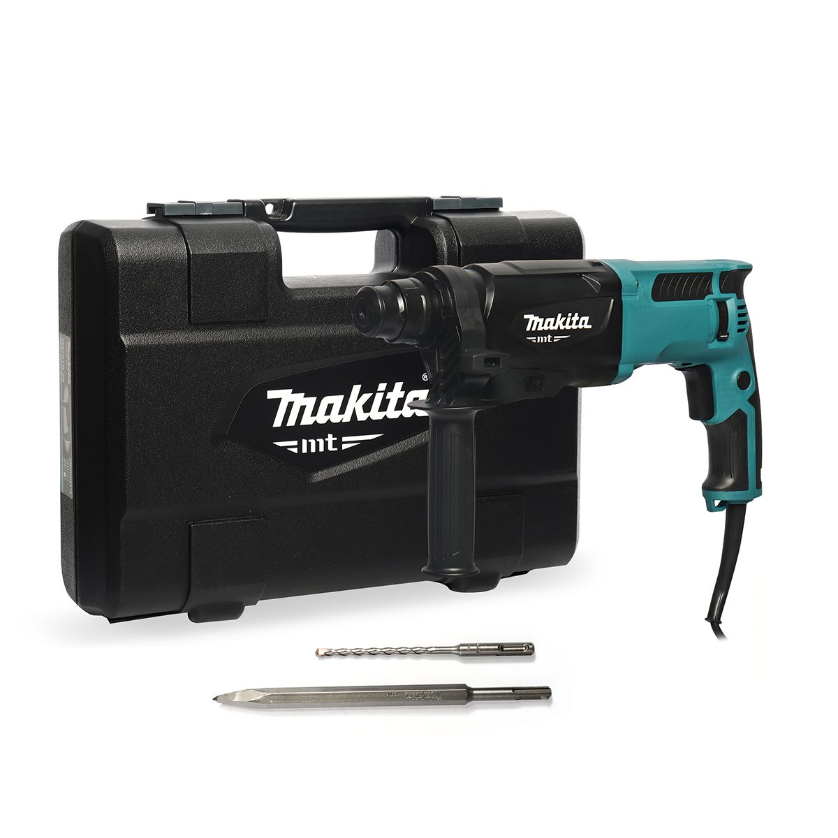 MAKITA สว่านโรตารี่ไฟฟ้า 3 ระบบ ขนาด 26 มม. (1 นิ้ว) กำลังไฟ 800 วัตต์ รุ่น M8701B26 พลังงานการกระแทก 2.3 จูล ใช้กับดอก SDS Plus (มากีต้า : 