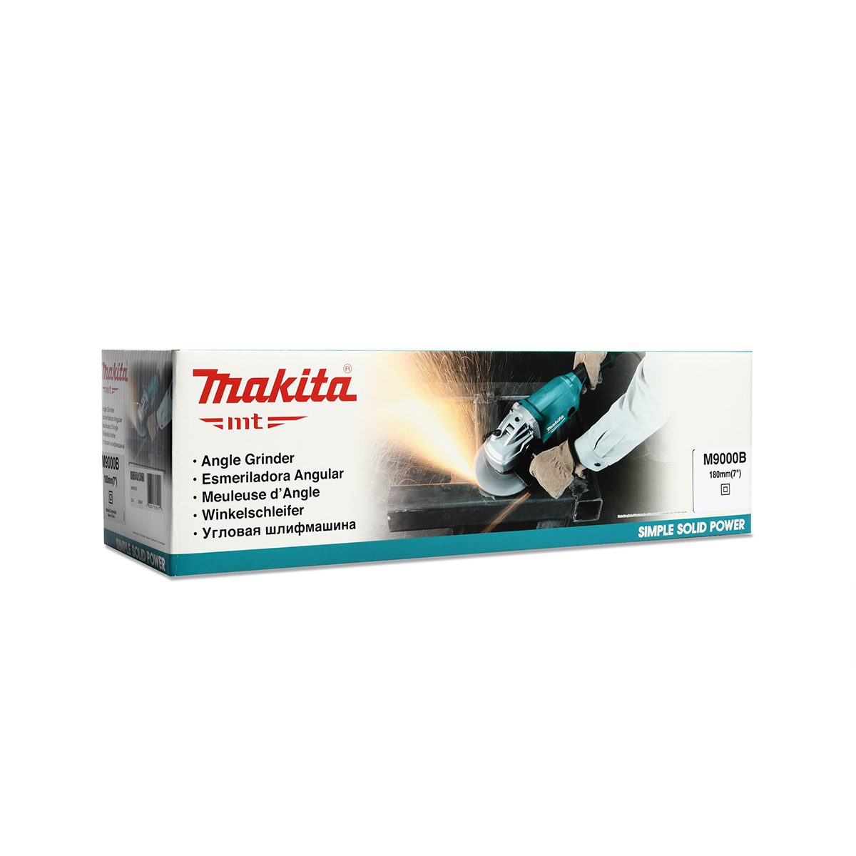 MAKITA เครื่องเจียรไฟฟ้า ขนาด 7 นิ้ว กำลังไฟ 2,000 วัตต์ รุ่น M9000B ความเร็วรอบตัวเปล่า 8,500 รอบ/นาที สวิตช์ไกปืน (มากีต้า : MT-Series)