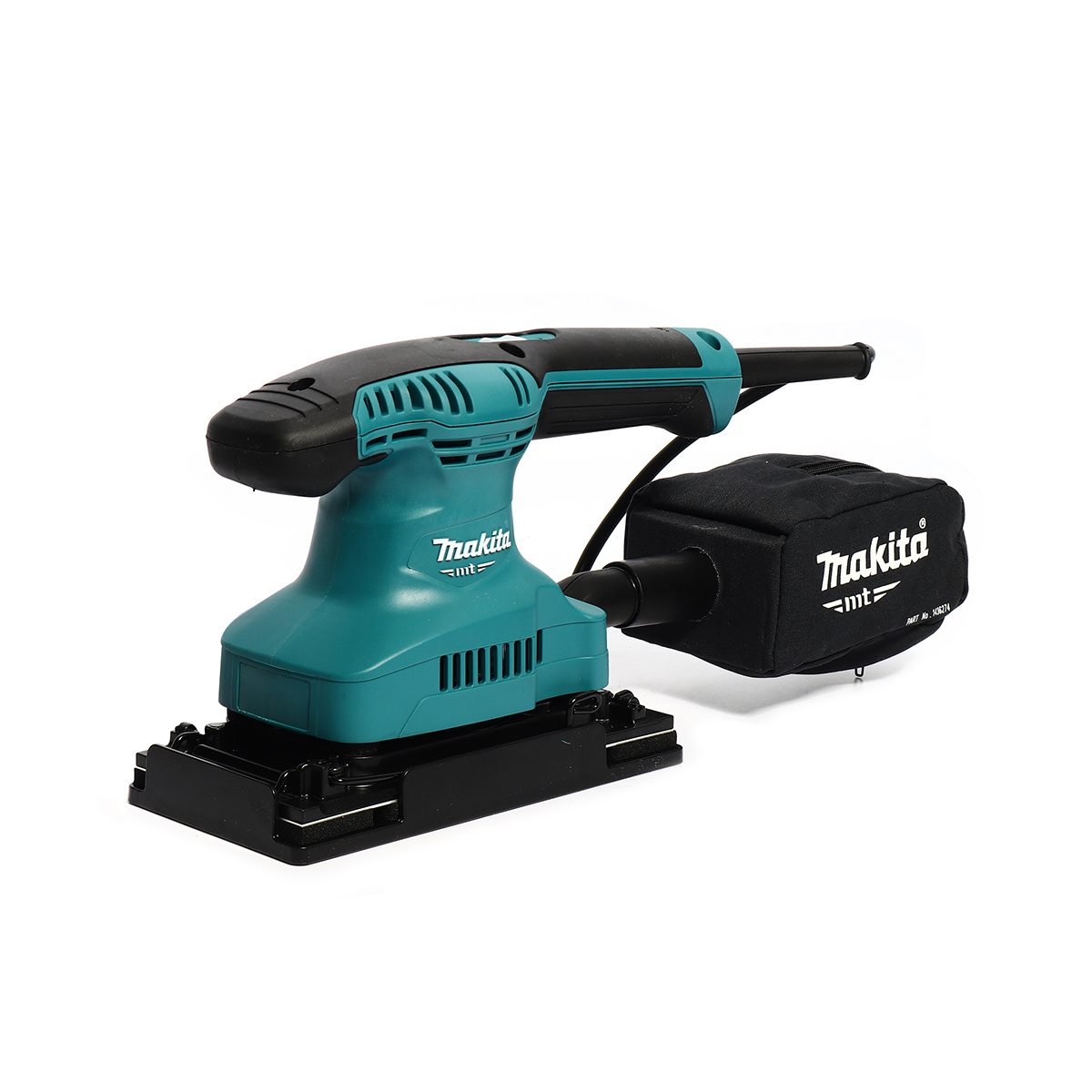 MAKITA เครื่องขัดกระดาษทรายสั่น ผืนผ้า ขนาด 93 X 228 มม. (3-5/8 X 9 นิ้ว) กำลังไฟ 190 วัตต์ รุ่น M9203B ความเร็วการขัด 12,000 ครั้ง/นาที (มา