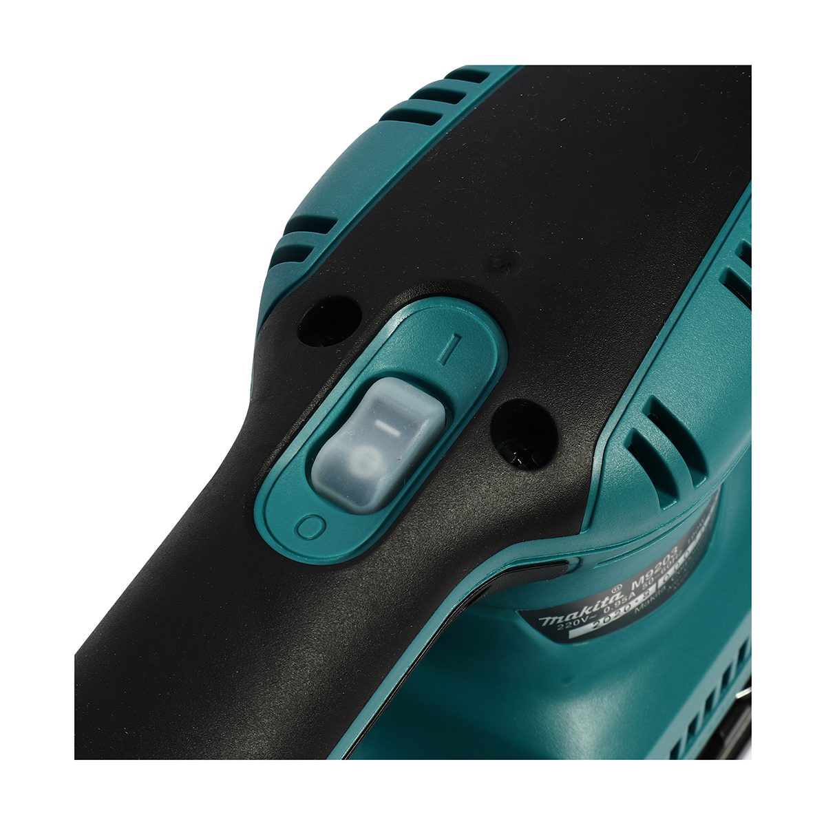 MAKITA เครื่องขัดกระดาษทรายสั่น ผืนผ้า ขนาด 93 X 228 มม. (3-5/8 X 9 นิ้ว) กำลังไฟ 190 วัตต์ รุ่น M9203B ความเร็วการขัด 12,000 ครั้ง/นาที (มา