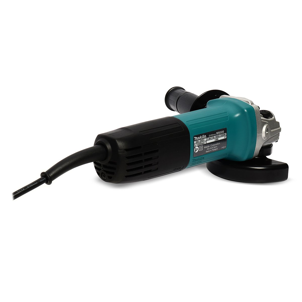 MAKITA เครื่องเจียรไฟฟ้า ขนาด 4 นิ้ว กำลังไฟ 850 วัตต์ รุ่น M9509B ความเร็วรอบตัวเปล่า 11,000 รอบ/นาที สวิตช์สไลด์ (มากีต้า : MT-Series)