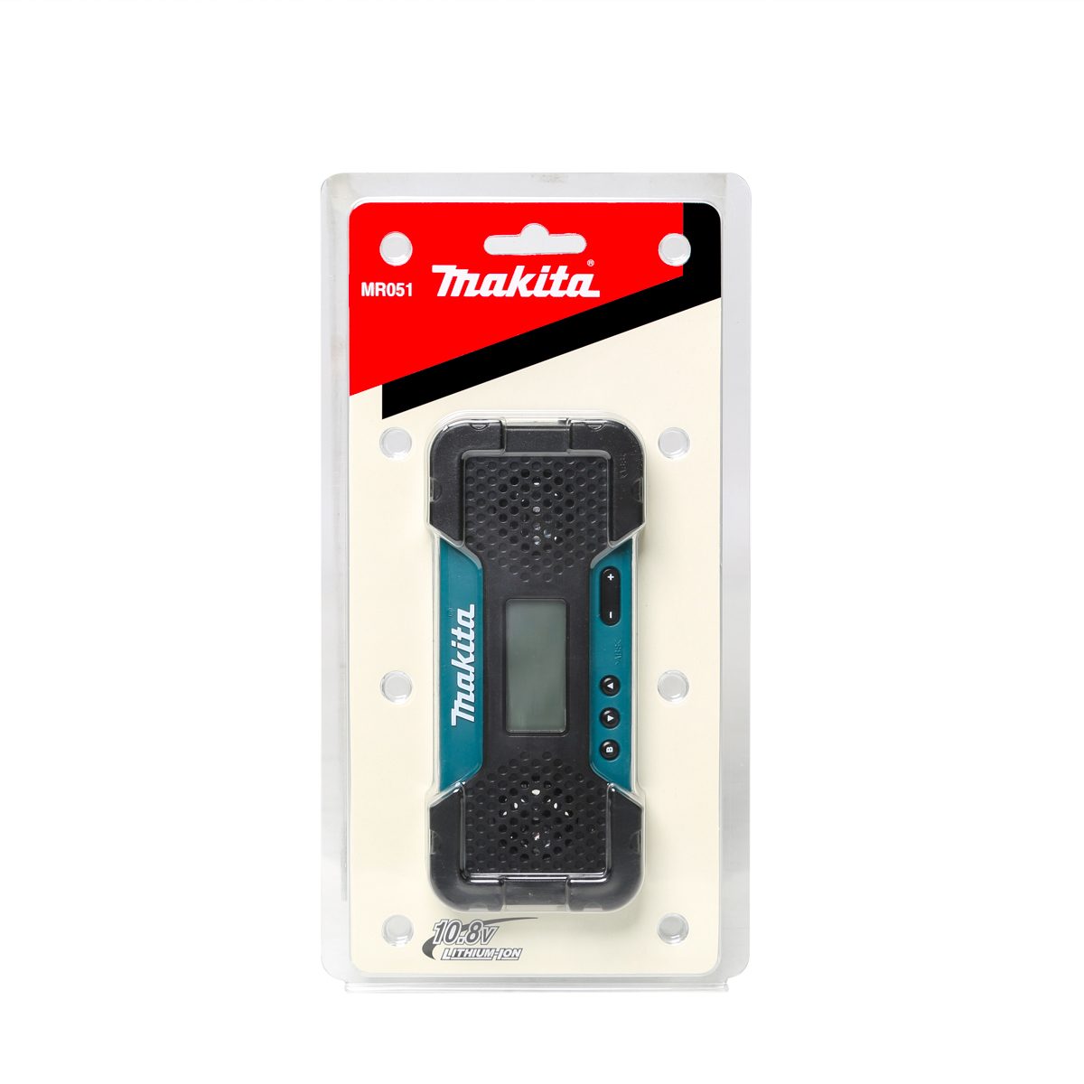 MAKITA วิทยุไร้สาย 10.8 โวลต์ รุ่น MR-051 รองรับสัญญาณ AM / FM มีช่องสำหรับต่อ AUX-IN ไม่รวมแบตเตอรี่-แท่นชาร์จ (มากีต้า)