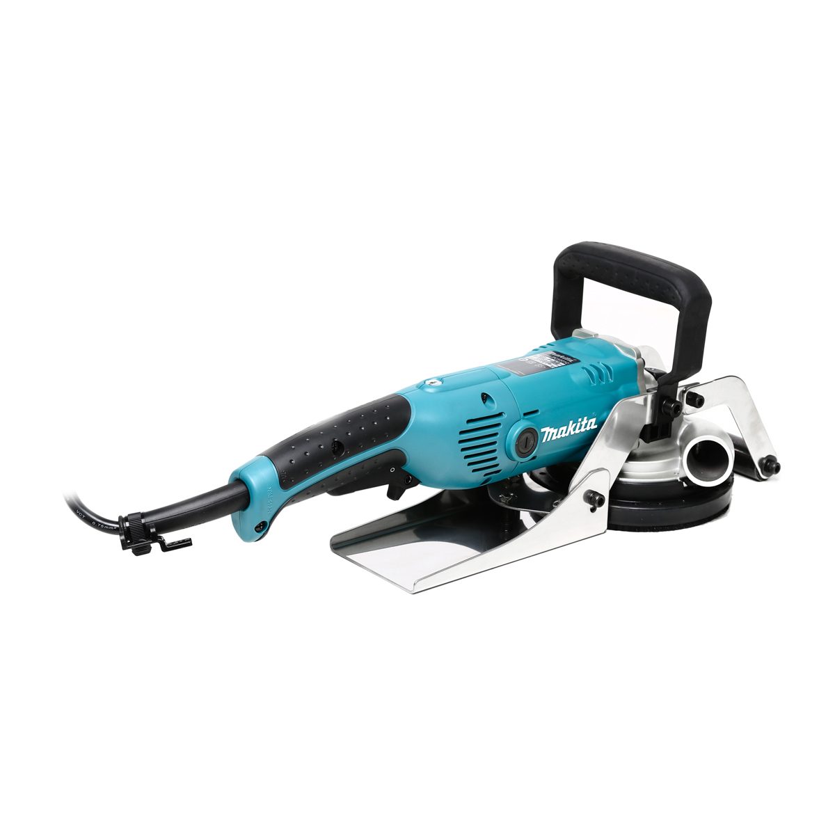 MAKITA เครื่องขัดคอนกรีต ขนาด 5 นิ้ว (125 มม.) รุ่น PC5001C กำลังไฟ 1,400 วัตต์ ความเร็วรอบ 10,000 รอบ/นาที มีถุงเก็บฝุ่น ฉนวนสองชั้น มีระบบ