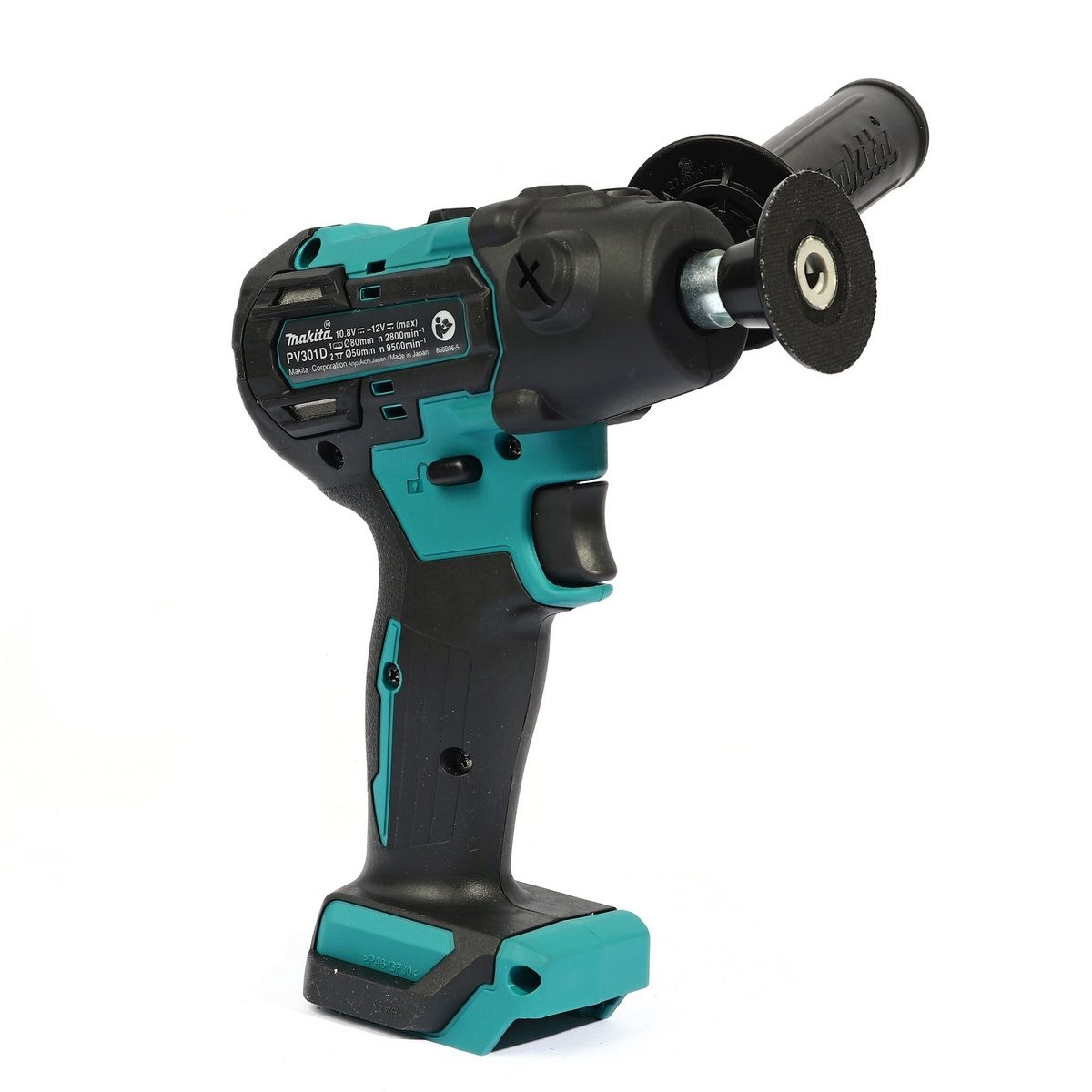เครื่องขัดเงาไร้สาย 12 โวลต์ MAKITA ขนาด 3 นิ้ว (80 มม.) รุ่น PV301Z ไม่รวมแบตเตอรี่และแท่นชาร์จ (มากีต้า)