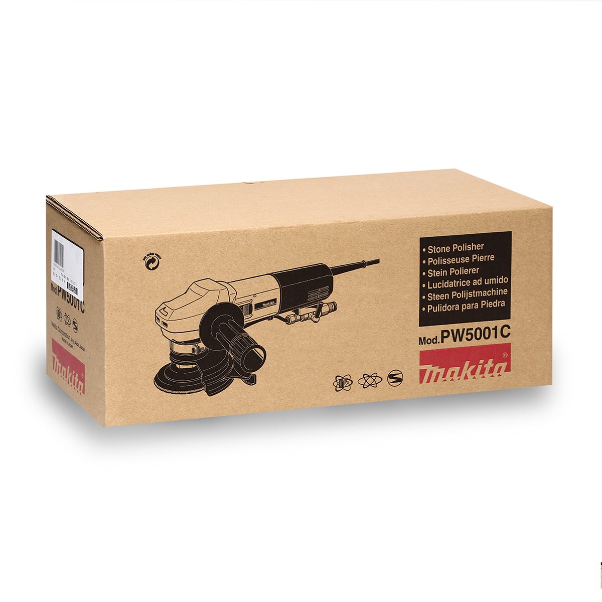 MAKITA เครื่องขัดเงาหิน ขนาด 5 นิ้ว (125 มม.) กำลังไฟ 900 วัตต์ รุ่น PW-5001C ความเร็วรอบ 2,000-4,000 รอบ/นาที มีสวิชต์ปรับความเร็ว (มากีต้า