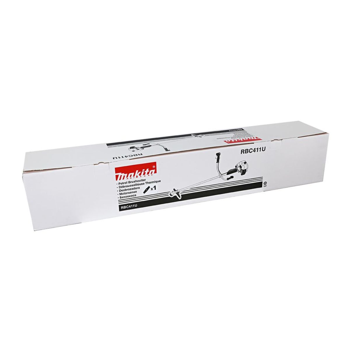 MAKITA เครื่องตัดหญ้าะพายหลัง เครื่องยนต์ 2 จังหวะ 40.2 ซีซี รุ่น RBC-411U กำลัง 1.4 กิโลวัตต์ (1.9 แรงม้า) ถังน้ำมัน 1.1 ลิตร (มากีต้า)