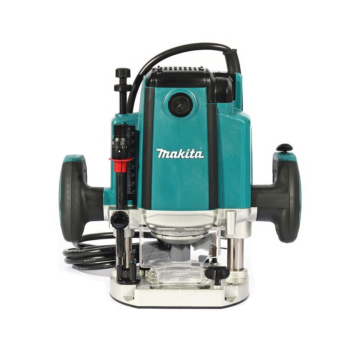 MAKITA เครื่องเร้าเตอร์ ขนาด 1/2 นิ้ว (12 มม.) กำลังไฟ 1,650 วัตต์ รุ่น RP1801X05 ความเร็วรอบตัวเปล่า 22,000 รอบ/นาที มีระบบเบรกไฟฟ้า พร้อมห