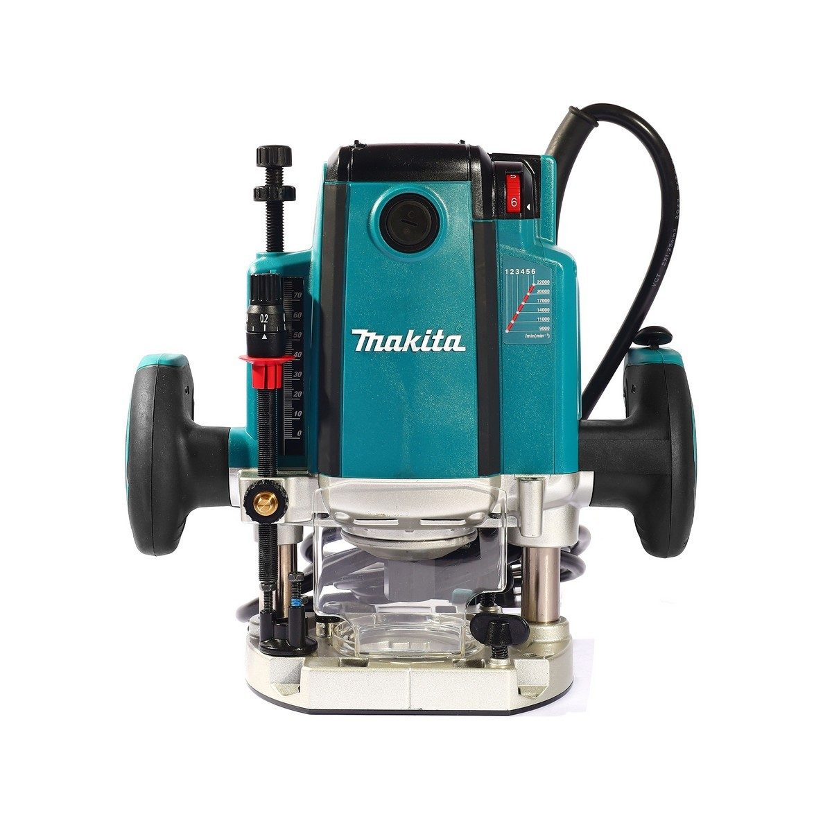 MAKITA เครื่องเร้าเตอร์ ขนาด 1/2 นิ้ว (12 มม.) กำลังไฟ 2,300 วัตต์ รุ่น RP2300FC05 ความเร็วรอบ 9,000 - 22,000 รอบ/นาที (มากีต้า)