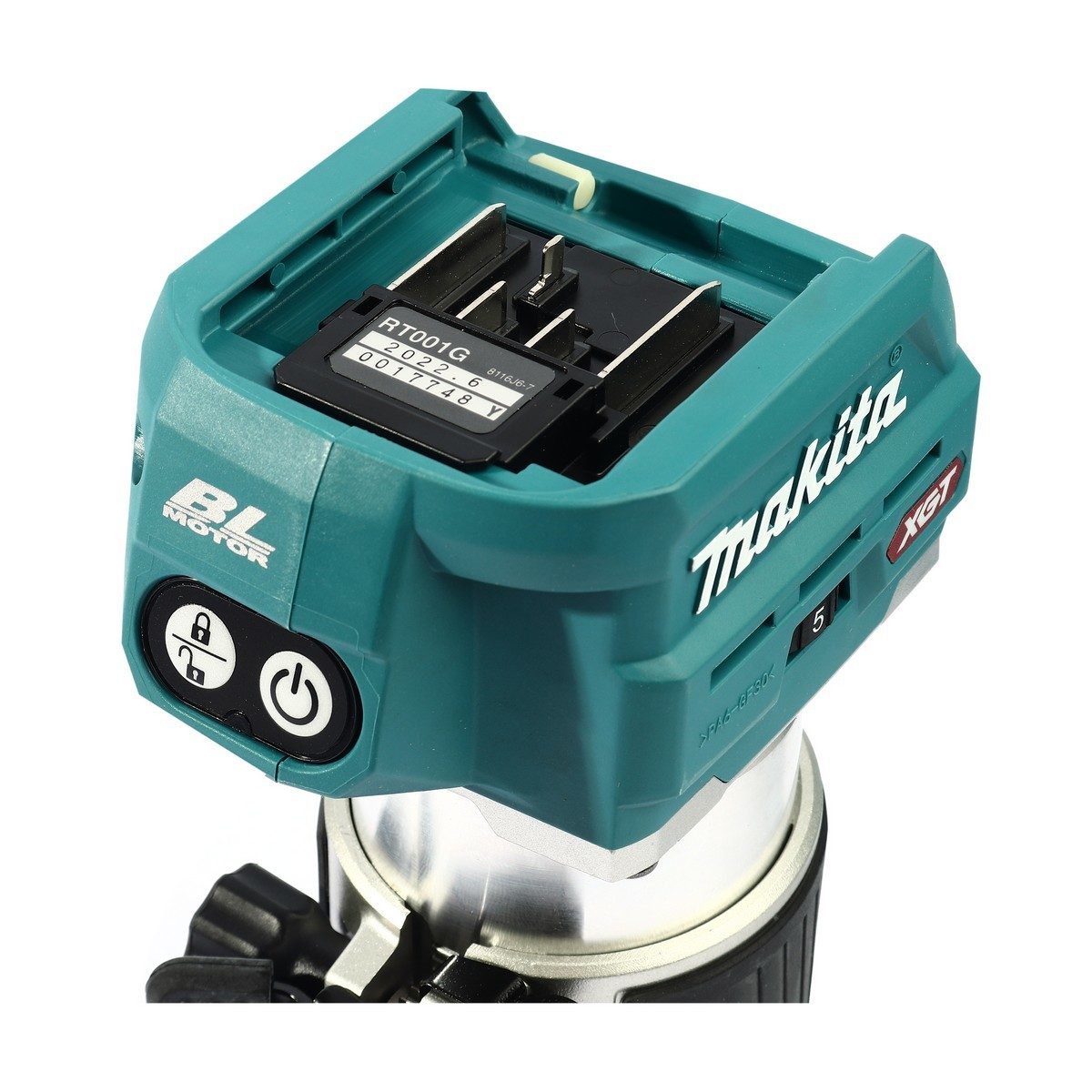 MAKITA เครื่องทริมเมอร์ไร้สาย 40 โวลต์ รุ่น RT001GZ23 ความเร็วรอบสูงสุด 31,000 รอบ/นาที XGT / BL /AWS ไม่รวมแบตเตอรี่-แท่นชาร์จ (มากีต้า).