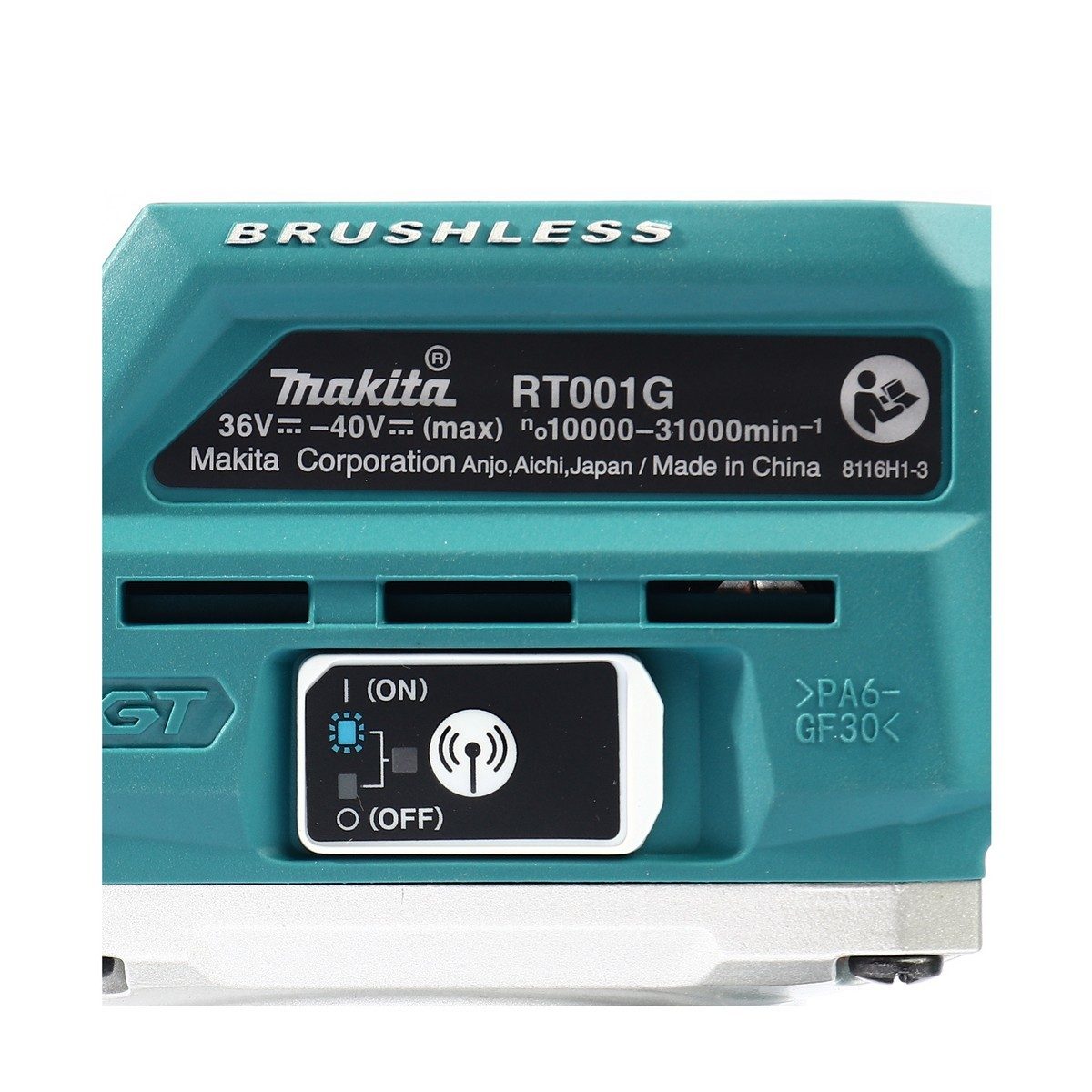 MAKITA เครื่องทริมเมอร์ไร้สาย 40 โวลต์ รุ่น RT001GZ23 ความเร็วรอบสูงสุด 31,000 รอบ/นาที XGT / BL /AWS ไม่รวมแบตเตอรี่-แท่นชาร์จ (มากีต้า).
