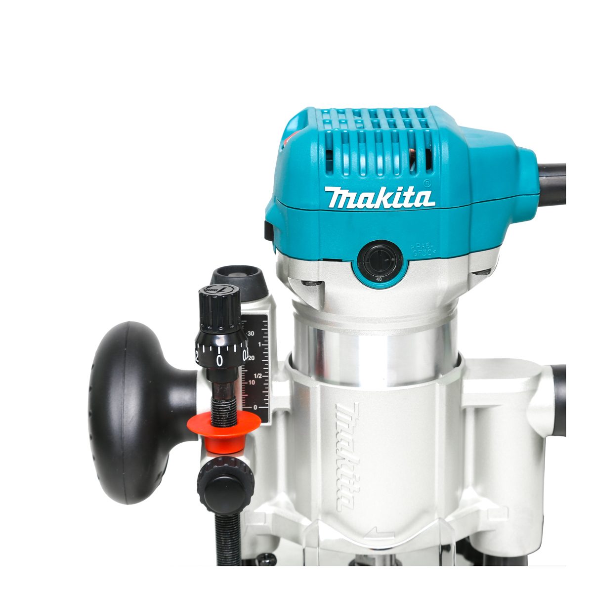 MAKITA ทริมเมอร์ กำลังไฟ 710 วัตต์ ขนาด 6 มม. (1/4 นิ้ว), 8 มม. (3/8 นิ้ว) รุ่น RT0700CX3 ความเร็วรอบตัวเปล่า 10,000 - 30,000 รอบ/นาที (มากี