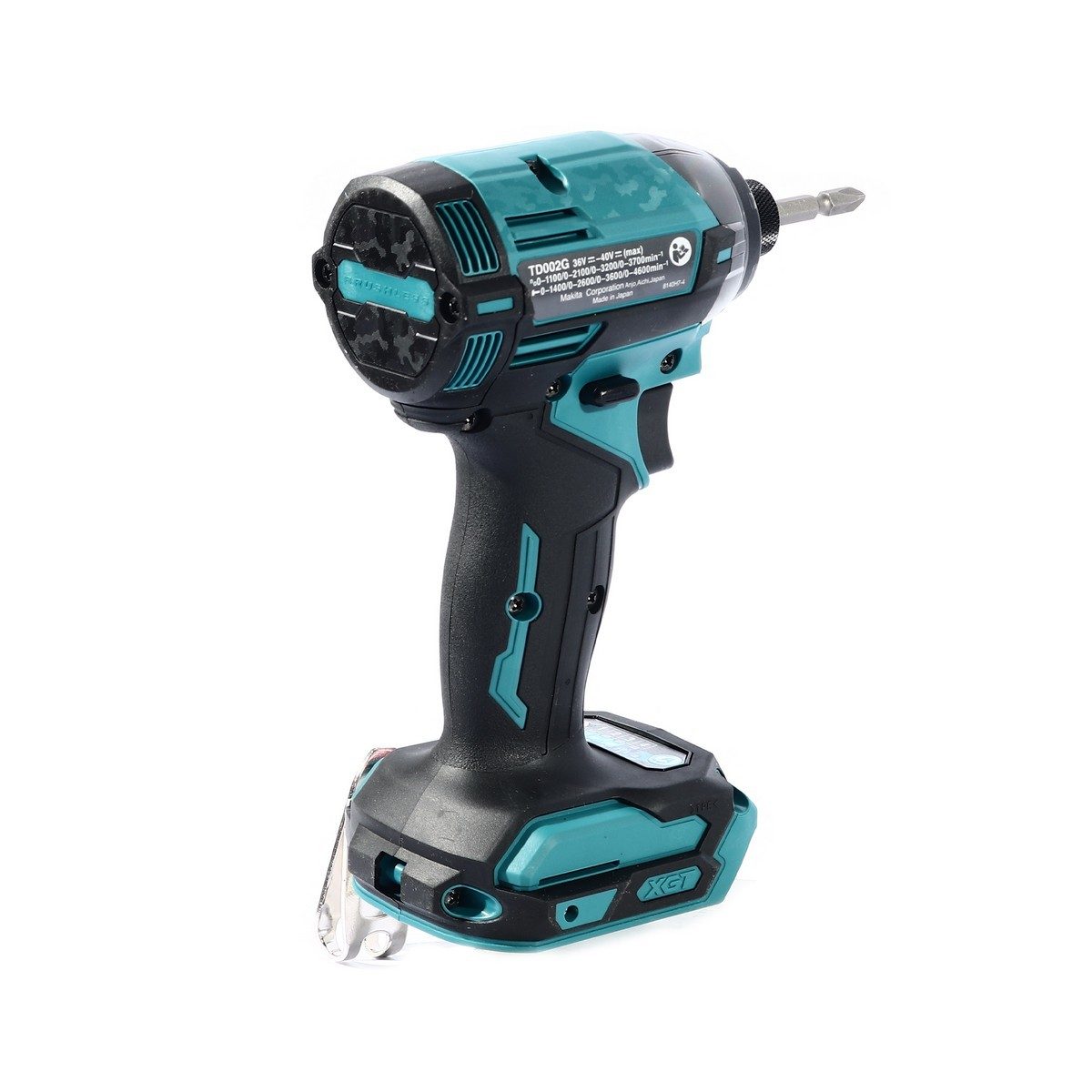 MAKITA สว่านไขควงกระแทกไร้สาย 40 โวลต์ รุ่น TD002GZ01 แรงบิดสูงสุด 220 นิวตันเมตร มอเตอร์ไร้แปรงถ่าน ไม่รวมแบตเตอรี่และแท่นชาร์จ (มากีต้า)