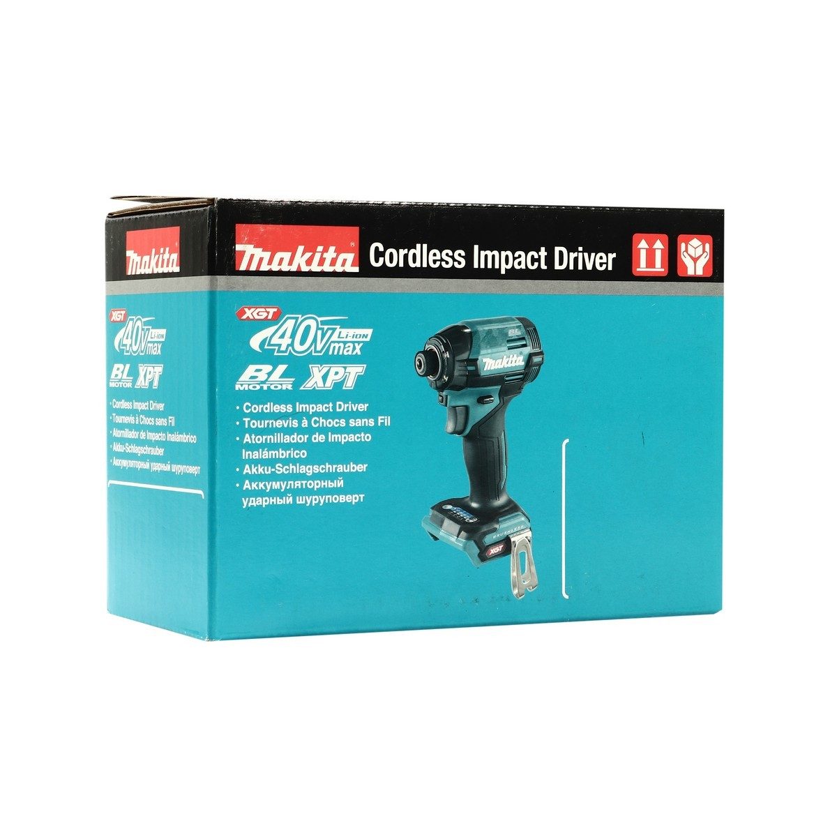 MAKITA สว่านไขควงกระแทกไร้สาย 40 โวลต์ รุ่น TD002GZ01 แรงบิดสูงสุด 220 นิวตันเมตร มอเตอร์ไร้แปรงถ่าน ไม่รวมแบตเตอรี่และแท่นชาร์จ (มากีต้า)