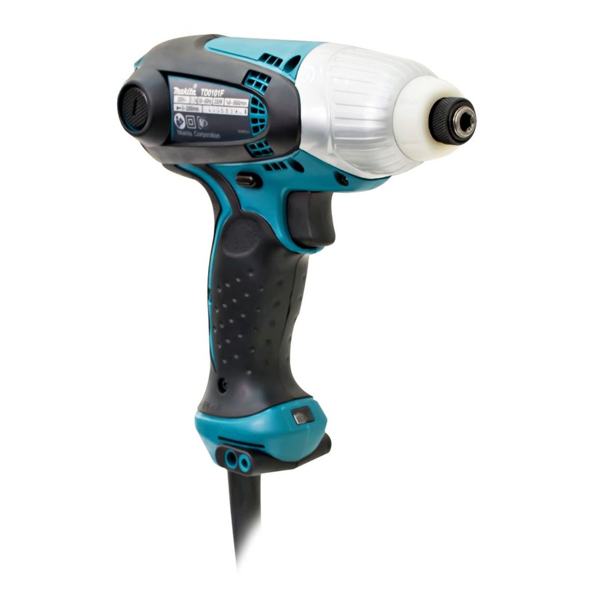 MAKITA ไขควงกระแทกไฟฟ้า กำลังไฟ 230 วัตต์ รุ่น TD0101F ความเร็วรอบตัวเปล่าสูงสุด 0-3,600 รอบ/นาที (มากีต้า)
