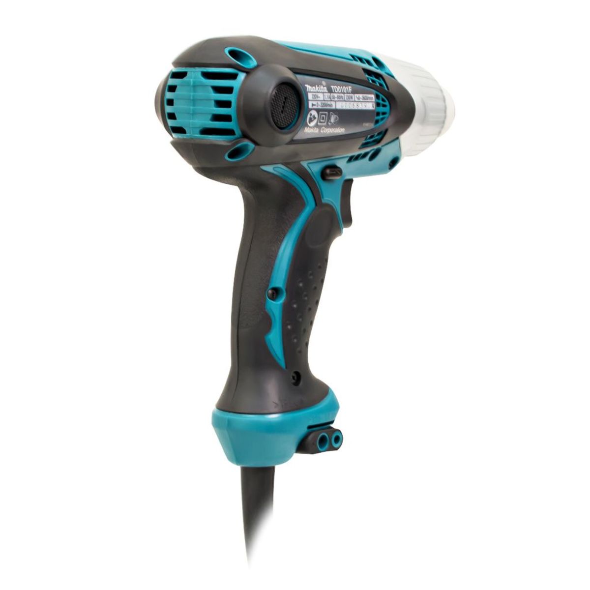 MAKITA ไขควงกระแทกไฟฟ้า กำลังไฟ 230 วัตต์ รุ่น TD0101F ความเร็วรอบตัวเปล่าสูงสุด 0-3,600 รอบ/นาที (มากีต้า)