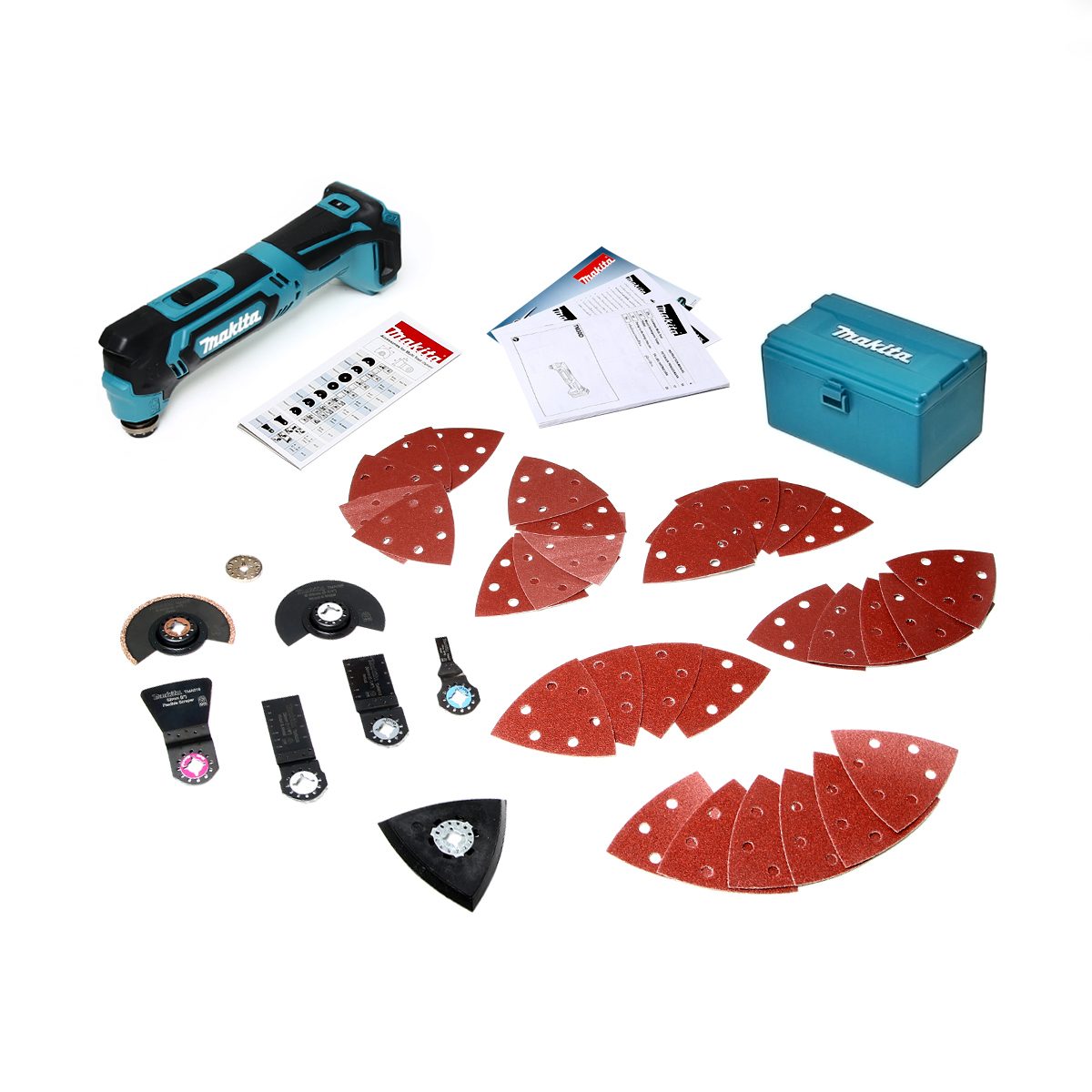 MAKITA เครื่องมืออเนกประสงค์ไร้สาย 12 โวลต์ รุ่น TM30DZKX3 อัตราการสั่น 6,000-20,000 ครั้ง/นาที ไม่รวมแบตเตอรี่-แท่นชาร์จ (มากีต้า)