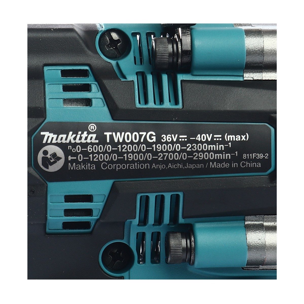 MAKITA เครื่องขันบล๊อกไร้สาย 40 โวลต์ 1/2 นิ้ว รุ่น TW007GZ02 แรงบิดสูงสุด 760 นิวตันเมตร ไม่รวมแบตเตอรี่และแท่นชาร์จ (มากีต้า)