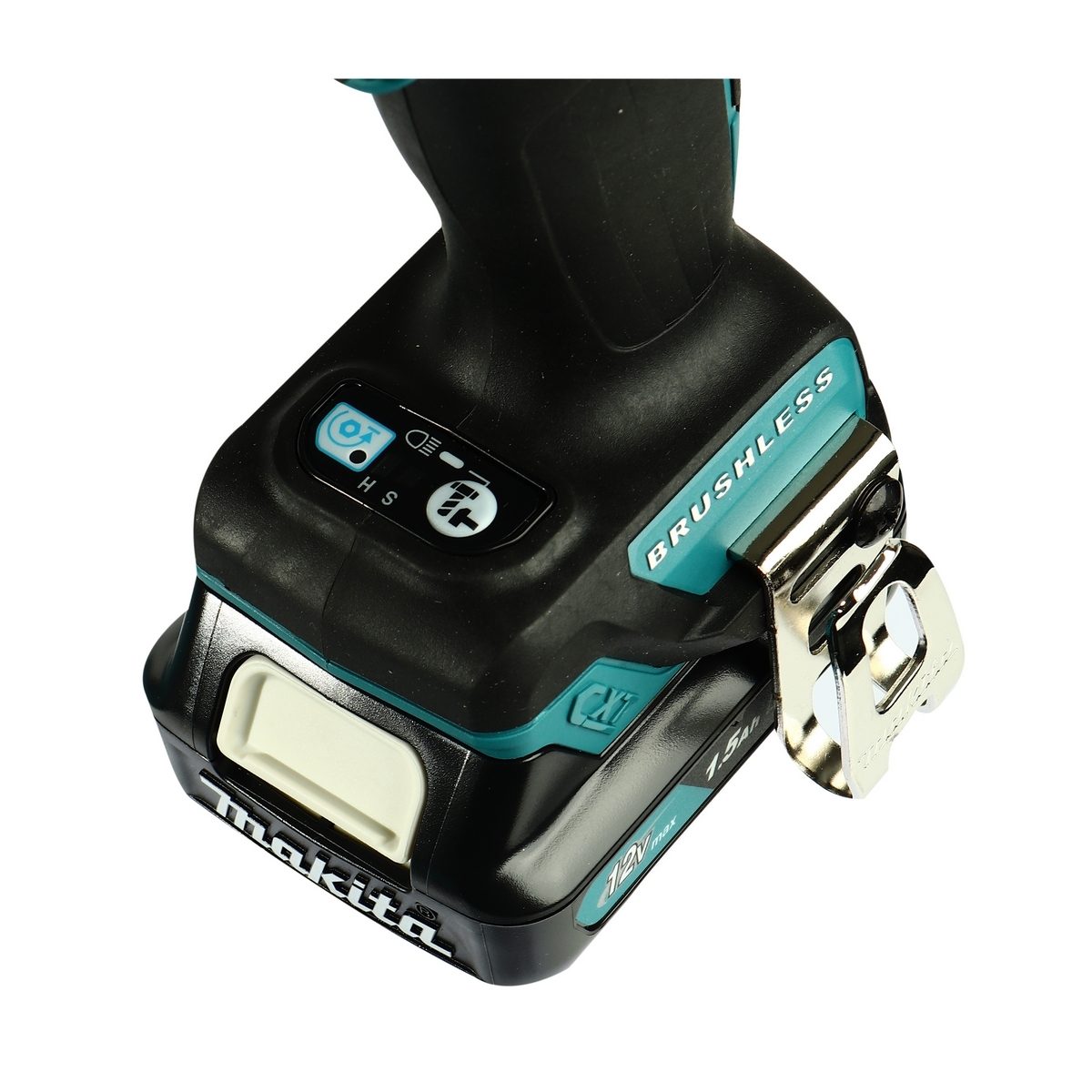MAKITA เครื่องขันบล๊อกไร้สาย 12 โวลต์ 1/2 นิ้ว รุ่น TW161DWYE แรงบิดสูงสุด 165 นิวตันเมตร รวมแบตเตอรี่และแท่นชาร์จ (มากีต้า)
