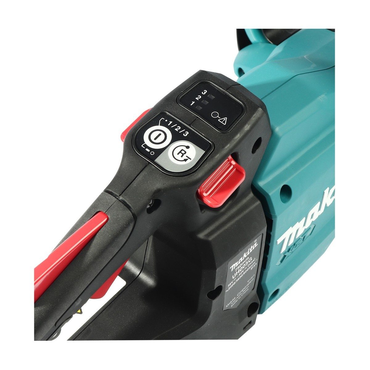 MAKITA เครื่องเล็มพุ่มไร้สาย 40 โวลต์ ความยาวใบมีด 750 มม. รุ่น UH005GZ กำลังไฟ 720 วัตต์ ตัดสูงสุด 23.5 มม. ไม่รวมแบตเตอรี่-แท่นชาร์จ (มากี