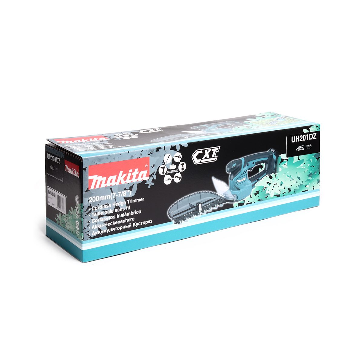 MAKITA เครื่องเล็มพุ่มไร้สาย 12 โวลต์ ความยาวใบมีด 200 มม. รุ่น UH201DZ ความเร็วช่วงชัก 2,500 ครั้ง/นาที ไม่รวมแบตเตอรี่-แท่นชาร์จ (มากีต้า)