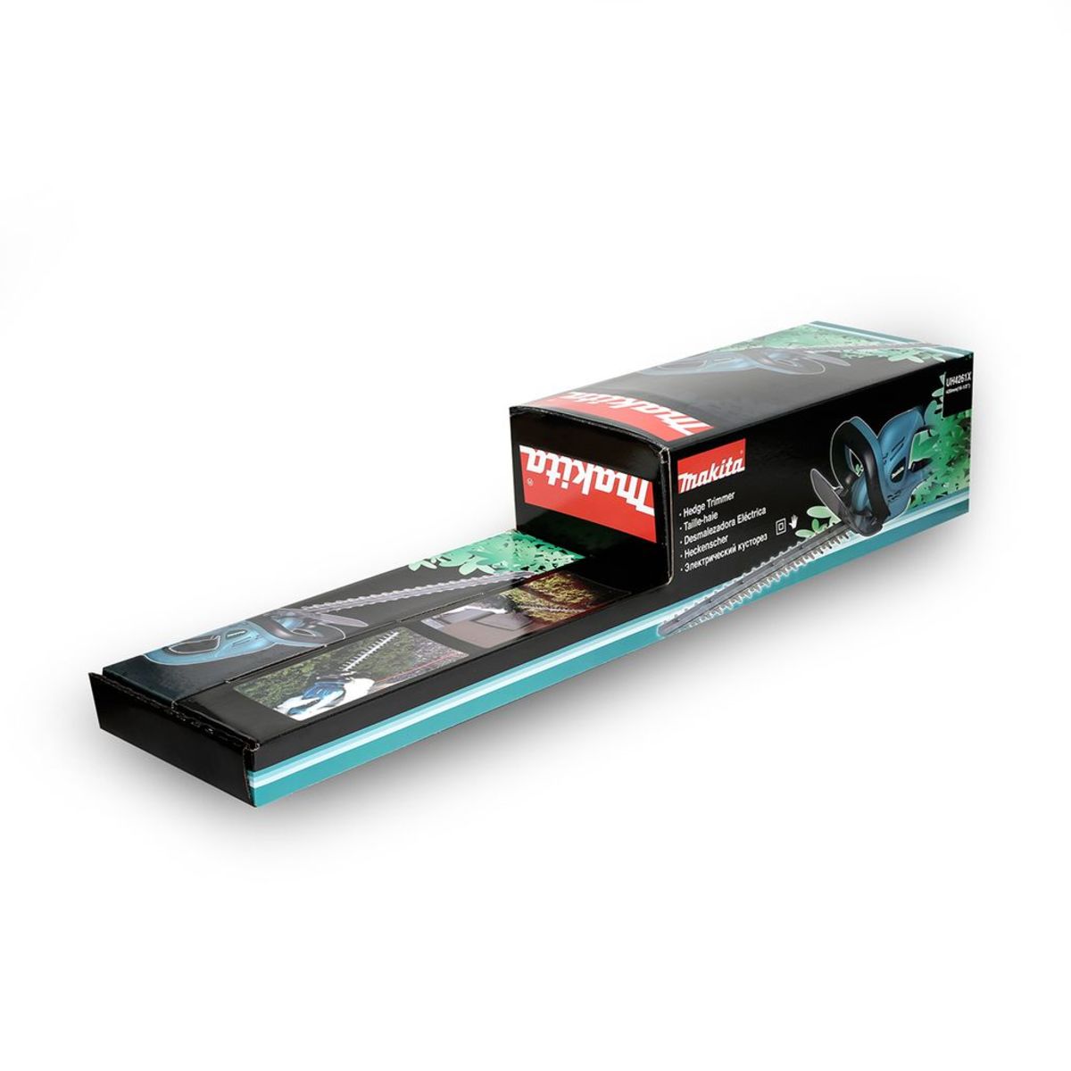 MAKITA เครื่องตัดแต่งกิ่งแบบไฟฟ้า 20 มม. (16-1/2 นิ้ว) กำลังไฟ 400 วัตต์ รุ่น UH4261X พร้อมสายไฟ 10 เมตร มีฉนวน 2 ชั้น ระบบเบรคไฟฟ้า (มากีต้