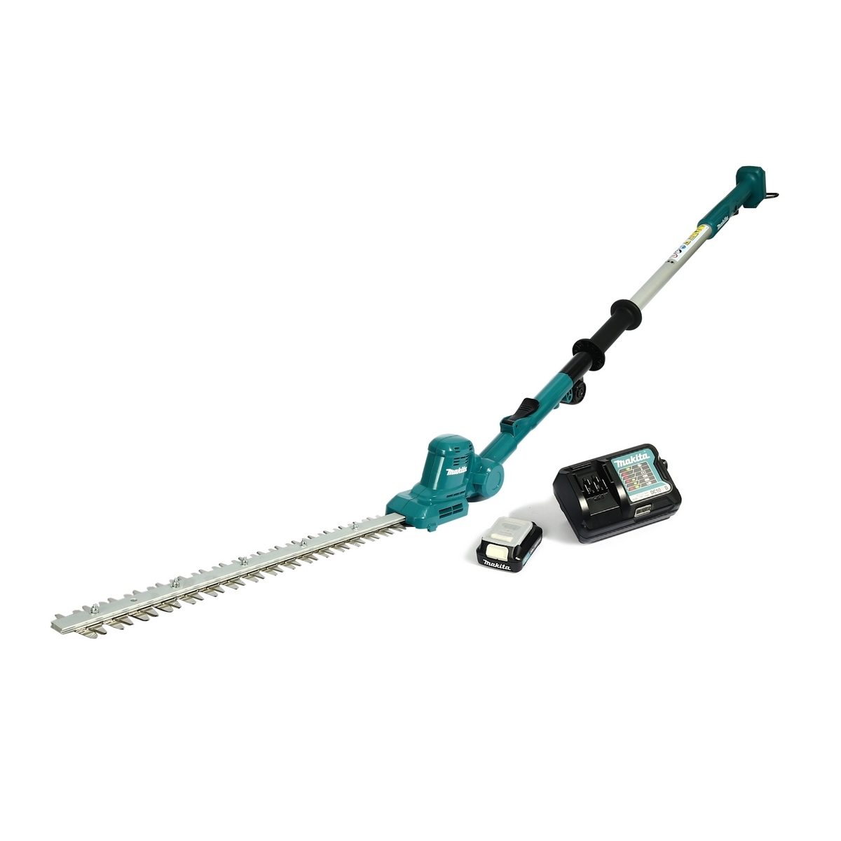 MAKITA เครื่องเล็มพุ่มไร้สาย 12 โวลต์ ความยาวใบมีด 460 มม. รุ่น UN460WDWA ตัดสูงสุด 18 มม. รวมแบตเตอรี่-แท่นชาร์จ (มากีต้า)