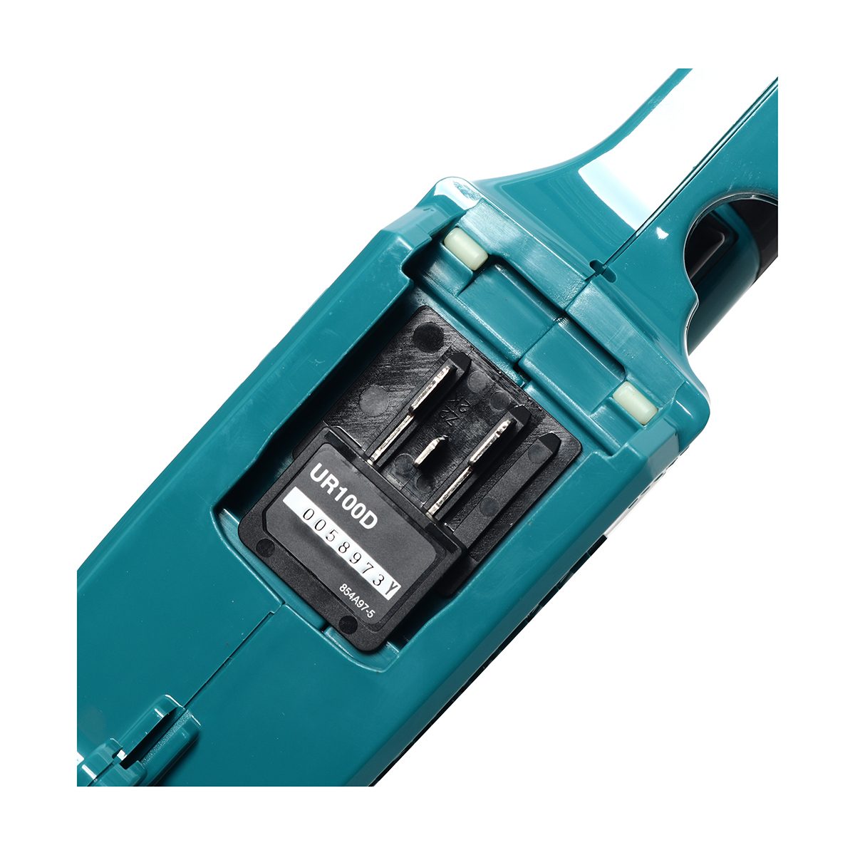 MAKITA เครื่องตัดหญ้าไร้สาย 12 โวลต์ สีชมพู รุ่น UR100DWYE ความเร็วรอบตัวเปล่า 10,000 รอบ/นาที UR100DSAP รวมแบตเตอรี่-แท่นชาร์จ (มากีต้า)