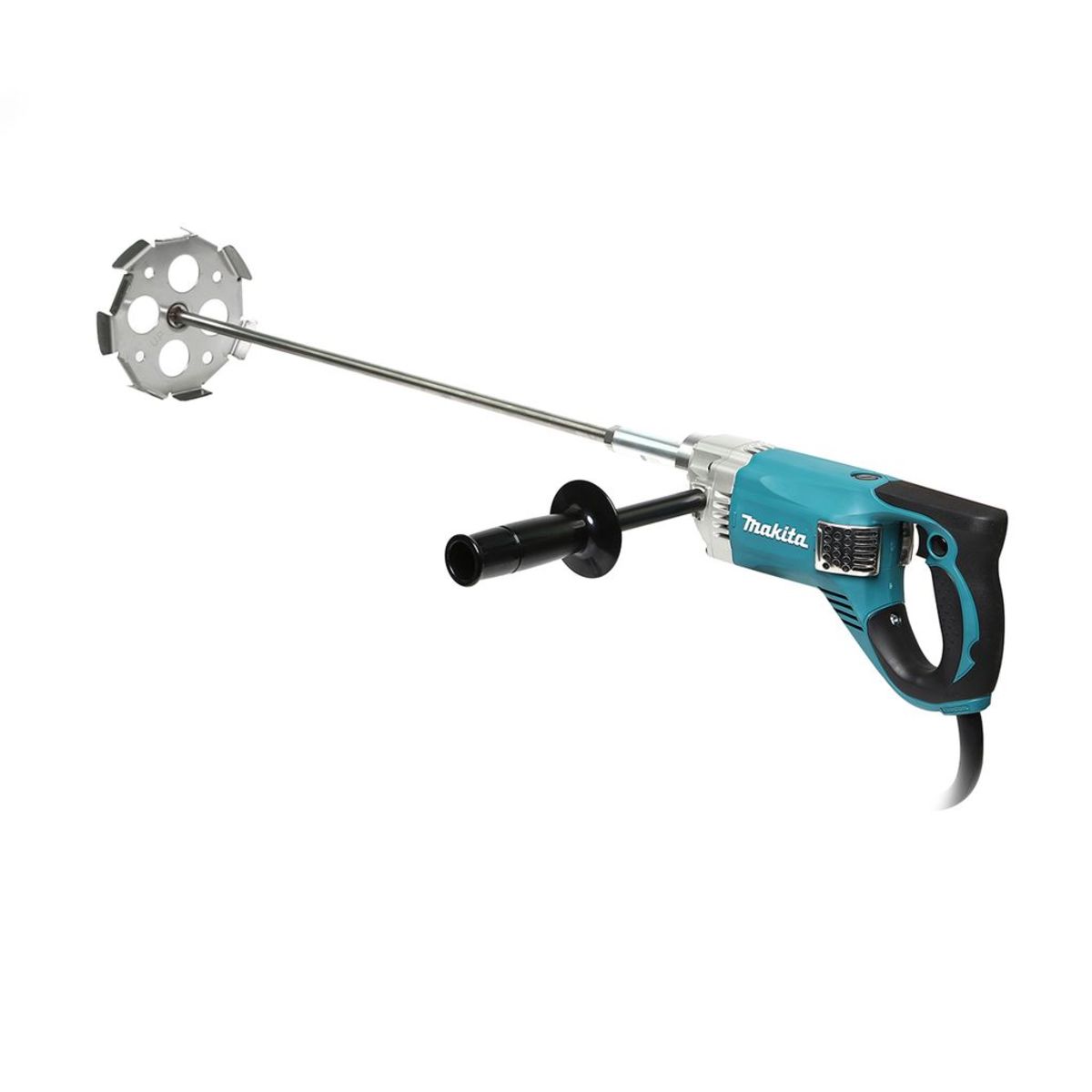 MAKITA เครื่องผสมสีไฟฟ้า ขนาด 165 มม. (6-1/2 นิ้ว) กำลังไฟ 850 วัตต์ รุ่น UT1305 ความเร็วรอบตัวเปล่า 1,300 รอบ/นาที มีฉนวนสองชั้น (มากีต้า)