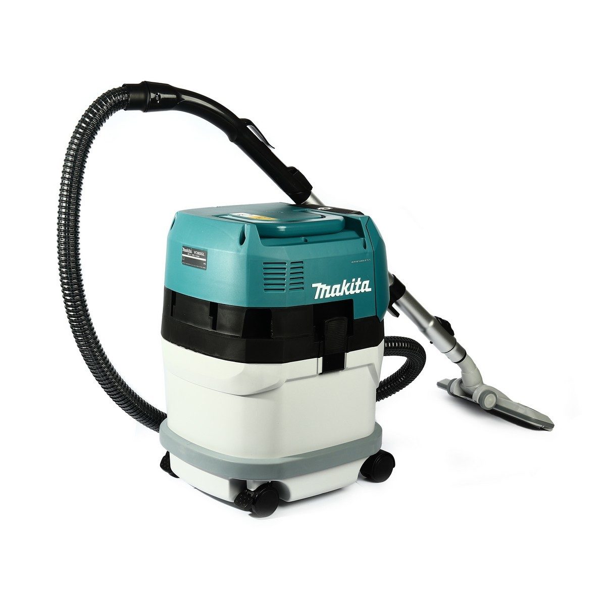 MAKITA เครื่องดูดฝุ่นน้ำ-แห้งไร้สาย 40 โวลต์ ถังเก็บฝุ่น 15 ลิตร รุ่น VC003GLZ ถังเก็บน้ำ 12 ลิตร แรงดันลมสูงสุด 23 KPA กำลังการดูด 310 วัตต