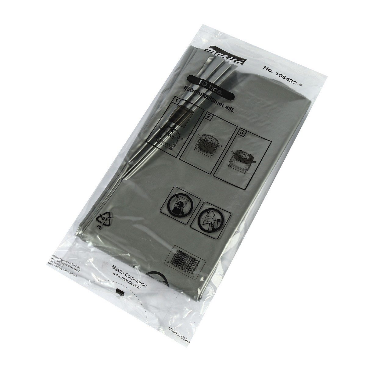 MAKITA เครื่องดูดฝุ่นน้ำ-แห้งไร้สาย 40 โวลต์ ถังเก็บฝุ่น 15 ลิตร รุ่น VC003GLZ ถังเก็บน้ำ 12 ลิตร แรงดันลมสูงสุด 23 KPA กำลังการดูด 310 วัตต