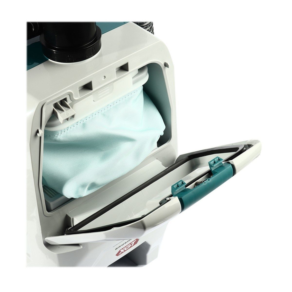MAKITA เครื่องดูดฝุ่นสะพายไร้สาย 40 โวลต์ ถุงผ้าเก็บฝุ่น 1.5 ลิตร รุ่น VC008GZ06 แรงดันลมสูงสุด 18 KPA กำลังการดูด 180 วัตต์ ไม่รวมแบตเตอรี่