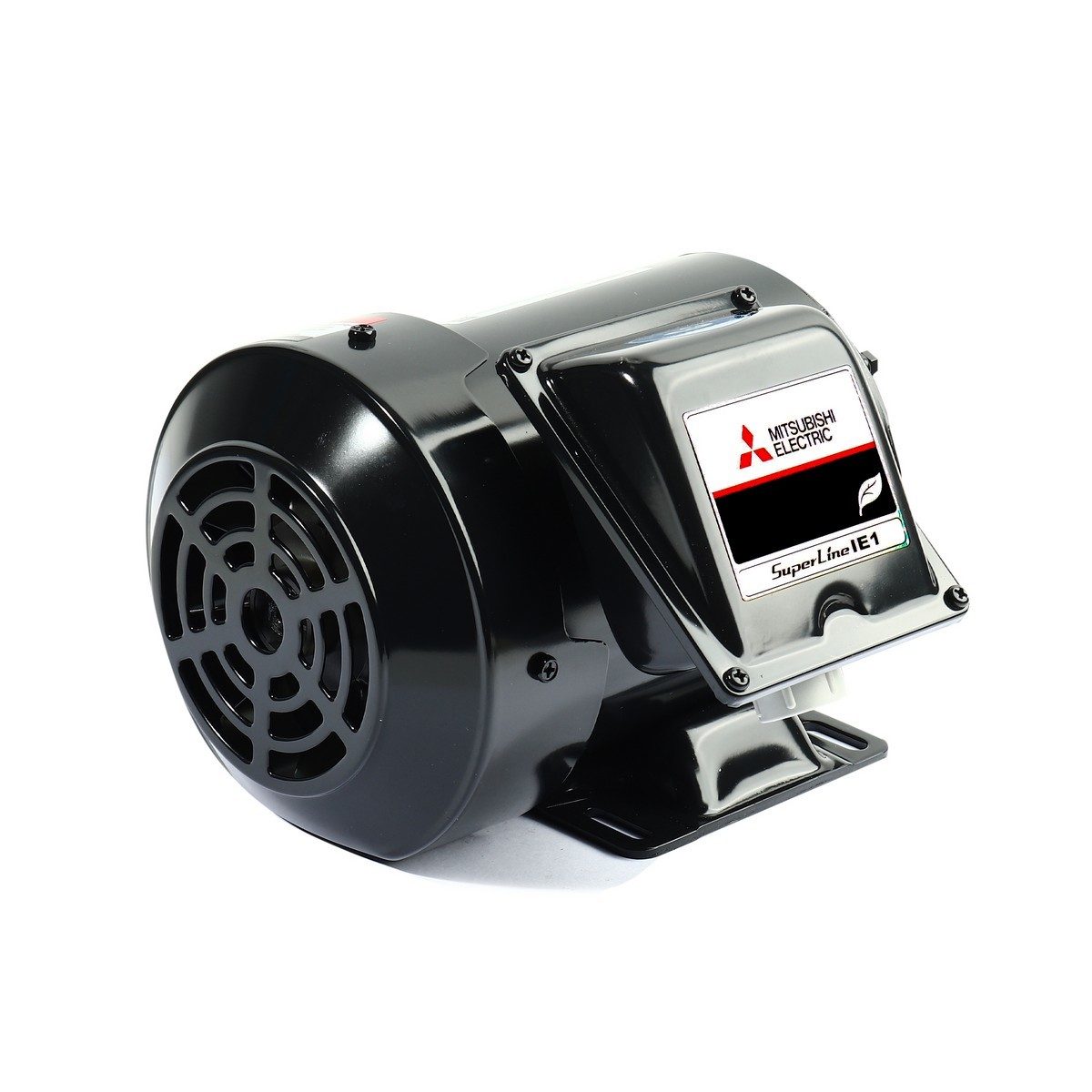 MITSUBISHI มอเตอร์ รุ่น SF-QR ชนิดหุ้มมิด กำลัง 1/2 แรงม้า (0.4 กิโลวัตต์) 3 เฟส 220/380 โวลต์ 4 โพล 3 สาย IP55 ความเร็วรอบ 1450 รอบ/นาที (ม