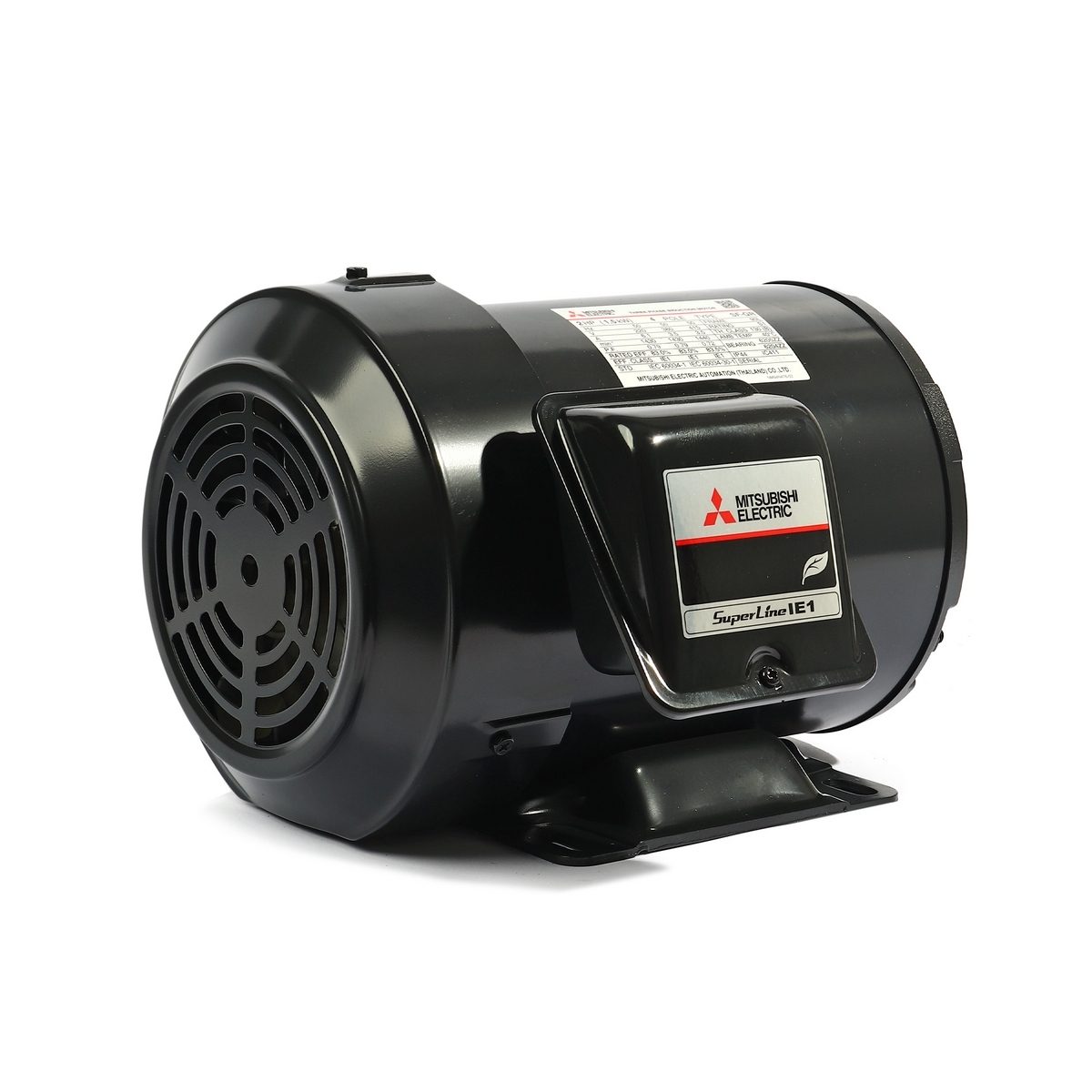 MITSUBISHI มอเตอร์ รุ่น SF-QR กำลัง 2 แรงม้า (1.5 กิโลวัตต์) ชนิดหุ้มมิด 3 เฟส 220/380 โวลต์ 4 โพล 3 สาย IP44 ความเร็วรอบ 1450 รอบ/นาที (มิต