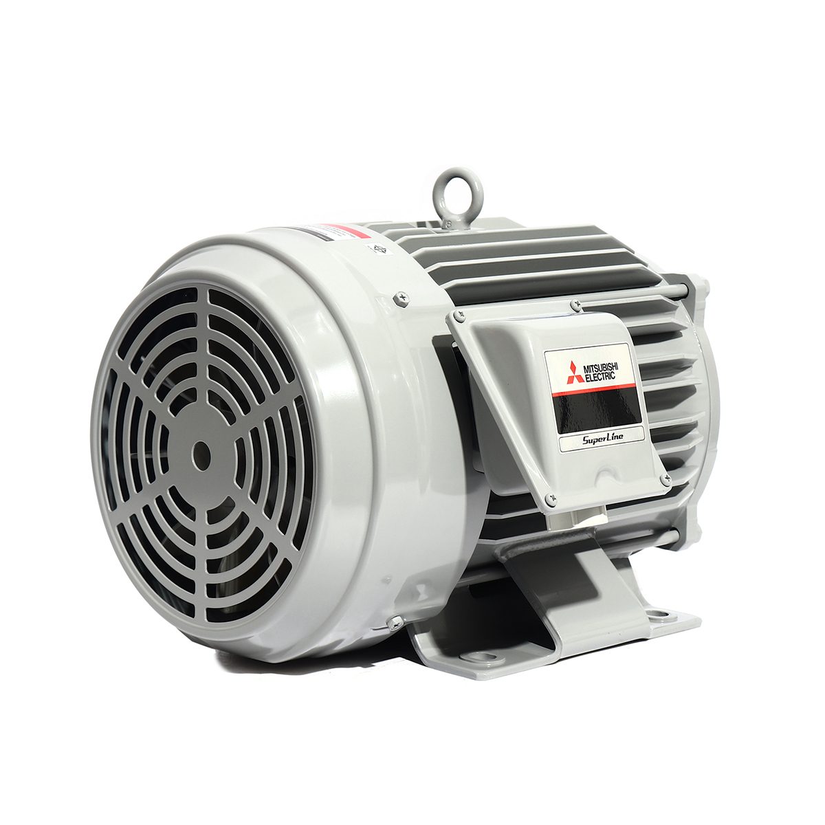 MITSUBISHI มอเตอร์ รุ่น SF-QR ชนิดหุ้มมิด กำลัง 5 แรงม้า (3.7 กิโลวัตต์) 3 เฟส 220/380 โวลต์ 4 โพล 3 สาย IP55 ความเร็วรอบ 1450 รอบ/นาที (มิต