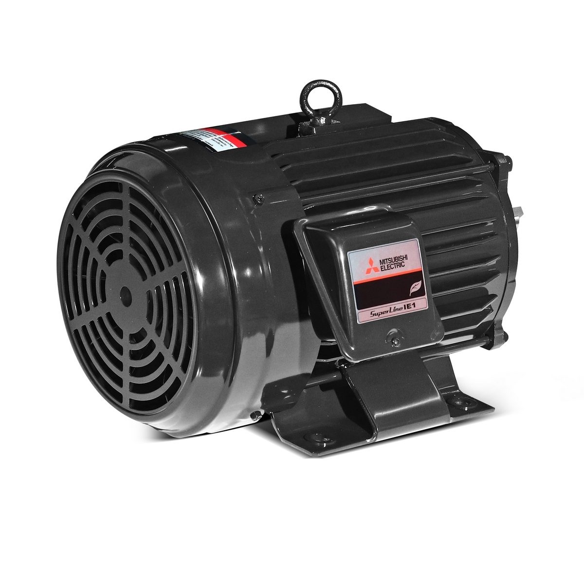 MITSUBISHI มอเตอร์ รุ่น SF-QR กำลัง 5 แรงม้า (3.7 กิโลวัตต์) ชนิดหุ้มมิด 3 เฟส 380/415 โวลต์ 4 โพล 3 สาย IP44 ความเร็วรอบ 1450 รอบ/นาที (มิต