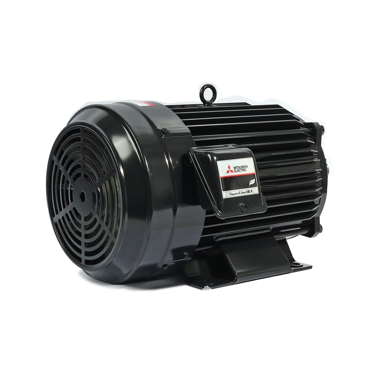 MITSUBISHI มอเตอร์ รุ่น SF-QR กำลัง 10 แรงม้า (7.5 กิโลวัตต์) ชนิดหุ้มมิด 3 เฟส 380/415 โวลต์ 4 โพล 3 สาย IP44 ความเร็วรอบ 1450 รอบ/นาที (มิ