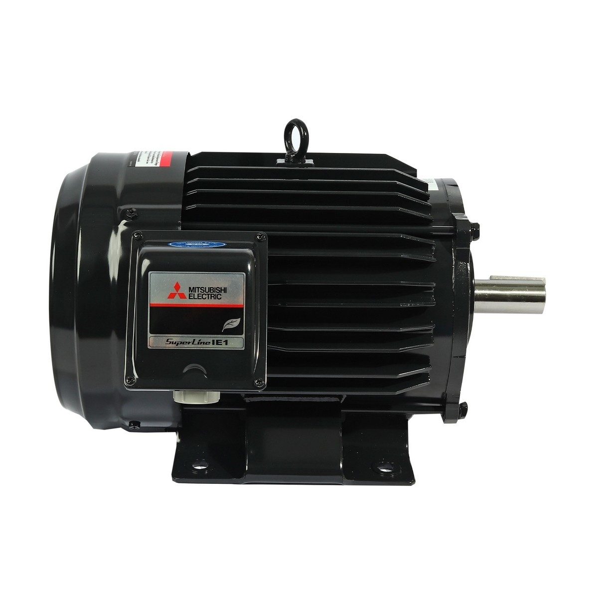MITSUBISHI มอเตอร์ รุ่น SF-QR กำลัง 10 แรงม้า (7.5 กิโลวัตต์) ชนิดหุ้มมิด 3 เฟส 380/415 โวลต์ 4 โพล 3 สาย IP55 ความเร็วรอบ 1450 รอบ/นาที (มิ