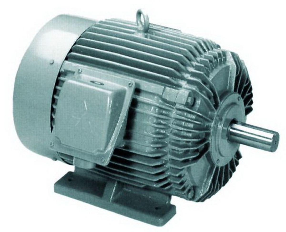 MITSUBISHI มอเตอร์ รุ่น SF-Q กำลัง 15 แรงม้า (11 กิโลวัตต์) ชนิดหุ้มมิด 3 เฟส 380/415 โวลต์ 6 โพล 3 สาย IP55 รอบช้า 950 รอบ/นาที (มิตซูบิชิ)