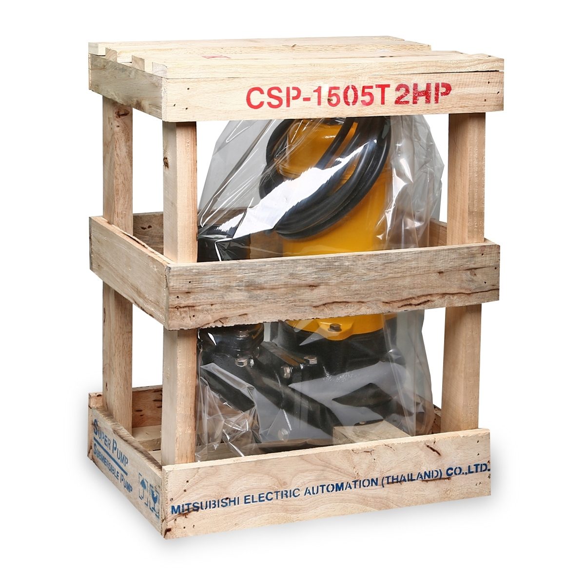 CSP-755T ปั๊มแช่ดูดโคลน ท่อ 3"(1HP) 3เฟส