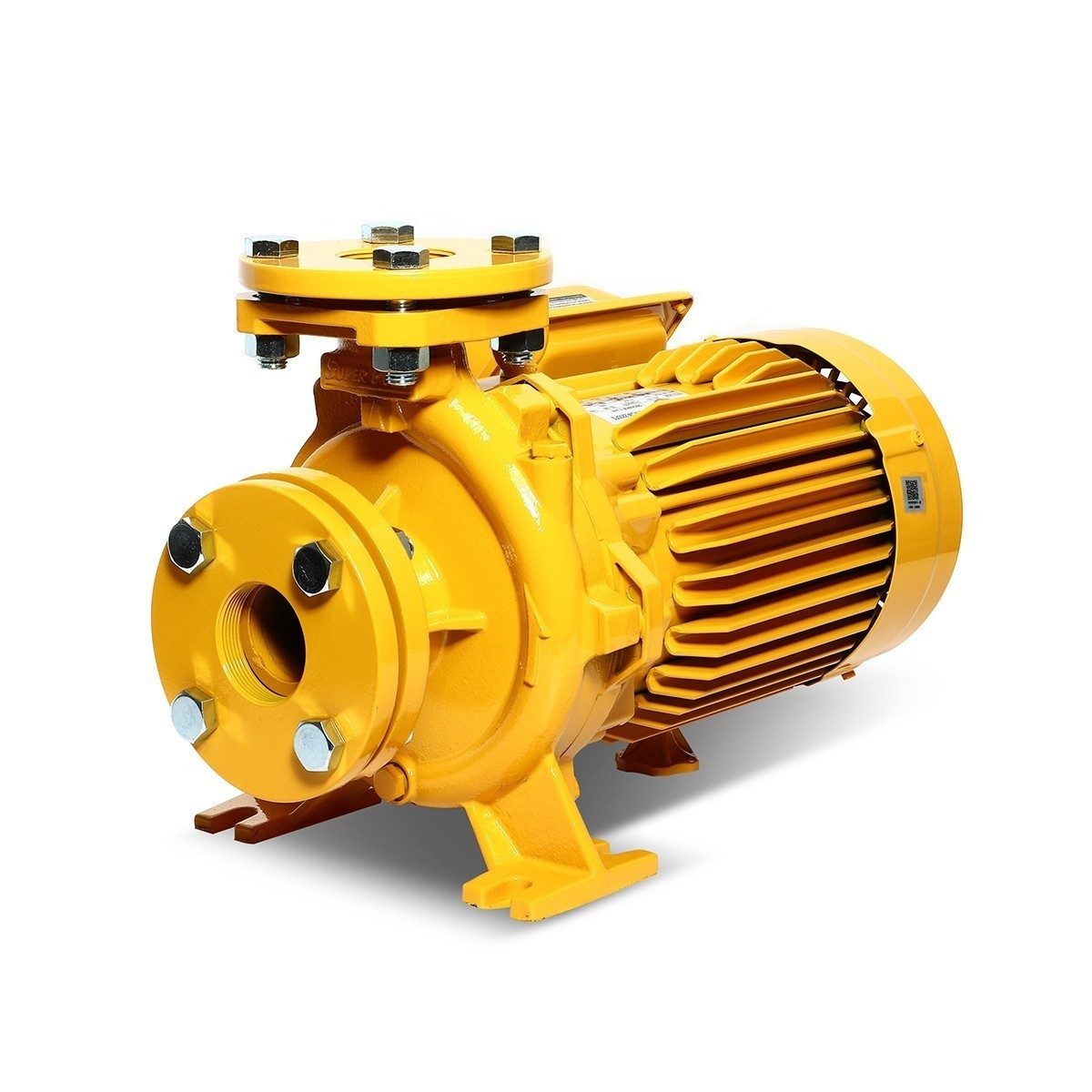 MITSUBISHI ปั๊มหอยโข่งหน้าแปลนชนิดน้ำมาก รุ่น WCLL-3705FS ขนาด 5 HP ไฟ 220V ขนาดท่อ 4"x4" กำลังส่ง 16.4-5.7 เมตร ปริมาณน้ำ 500-2000 ลิตร/นาท