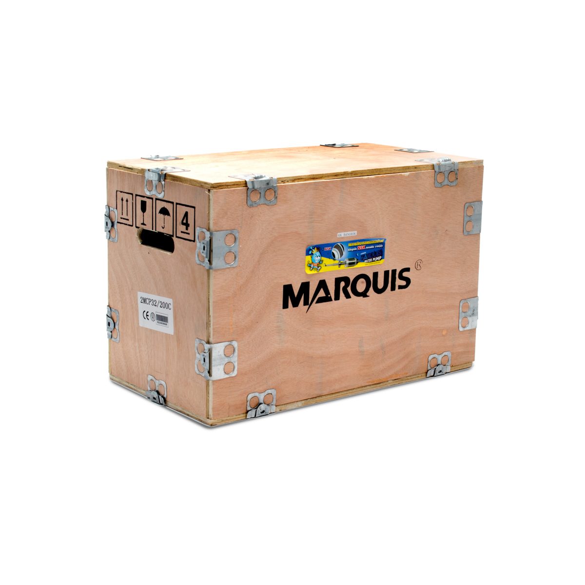 2MCP32/200C ปั๊มหอยโข่ง 2 ใบพัด 4HP
