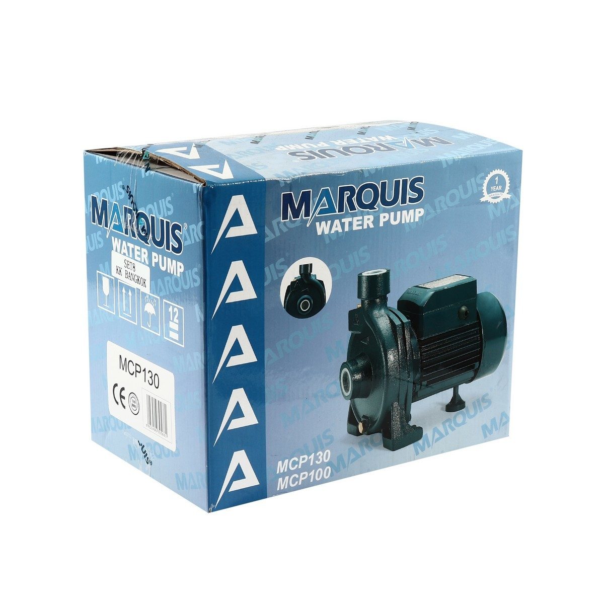 MCP130 ปั๊มหอยโข่ง ท่อส่ง 1" 0.5 HP
