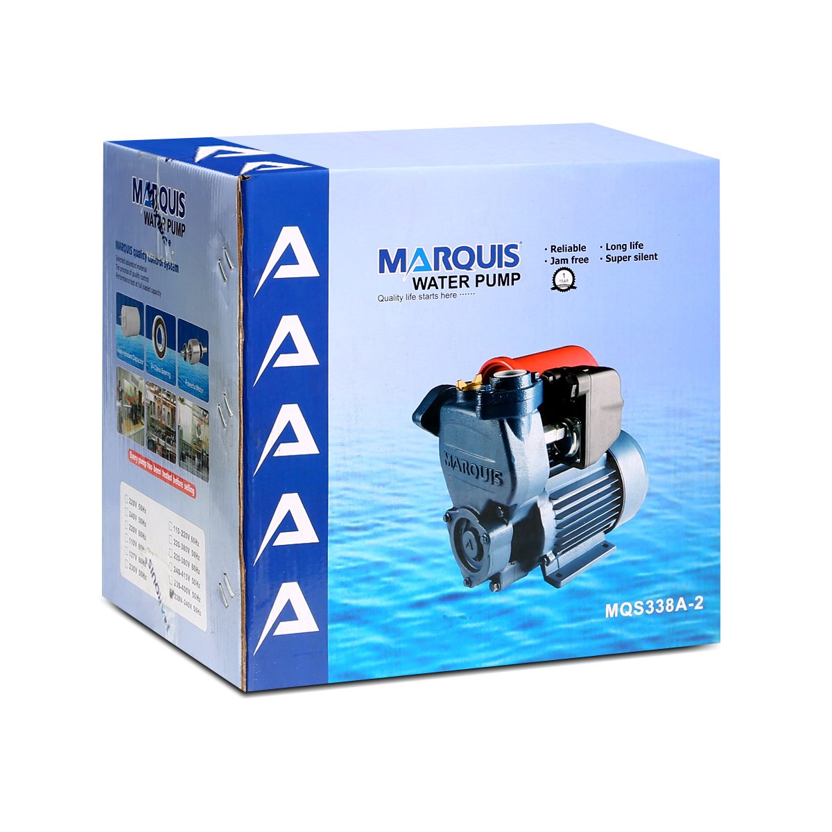 MQS338A-2 ปั๊มน้ำแบบอัตโนมัติดูดเอง
